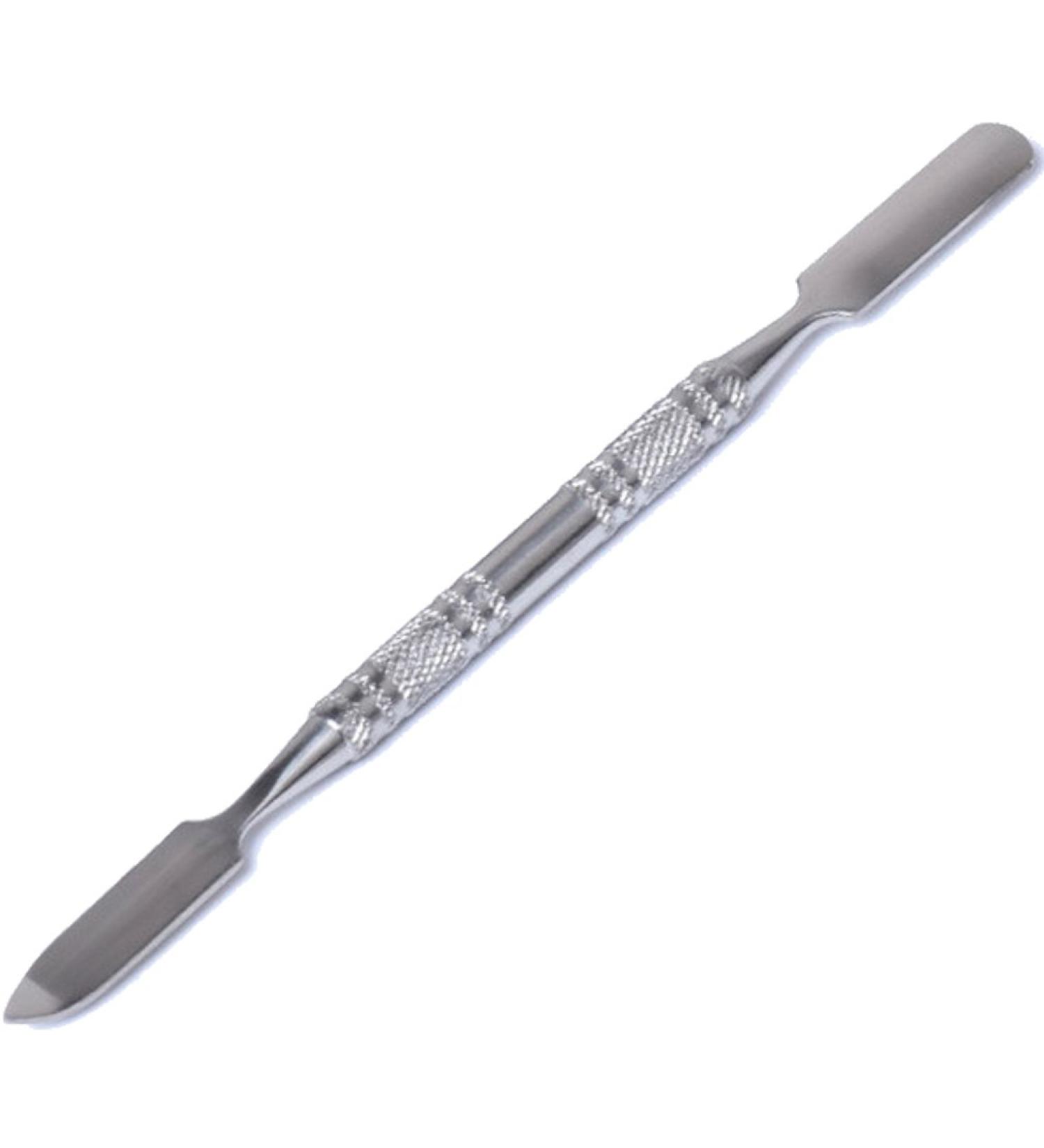 Handy STAINLESS STEEL SPATULA 12cm double-sided disinfectable rustproof - For processing ACRYLIC GELS