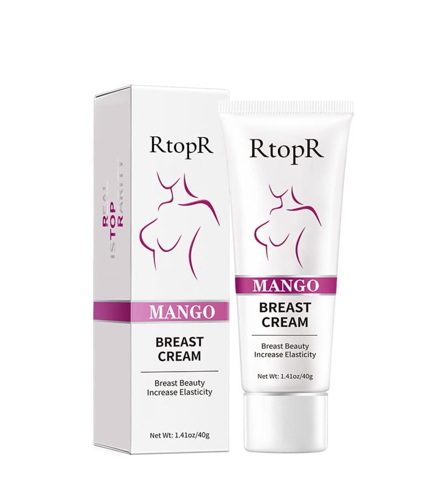 RtopR Mango Breast Enhancement Cream 1.41 Oz - Natural Bust Firming Formula - Buy Online on GoSupps.com
