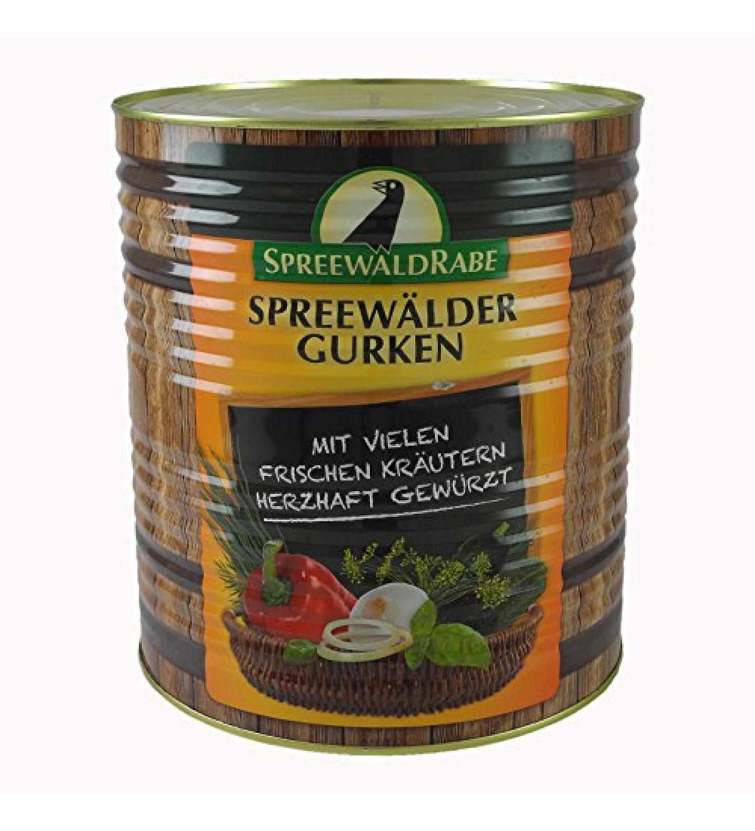 Original Spreewald Garlic Cucumbers (10 l can)