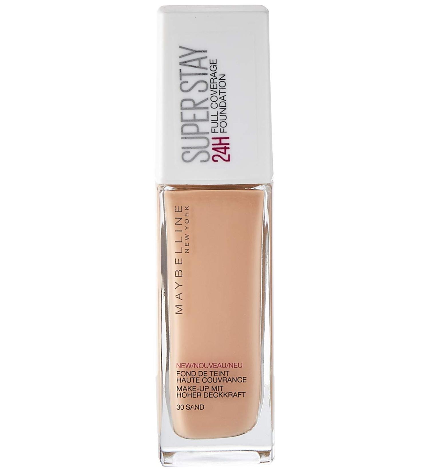 Buy Maybelline Super Stay 24h Liquid Foundation No. 30 Sand - Long-Lasting Makeup 30ml - Free International Shipping - Buy Online on GoSupps.com