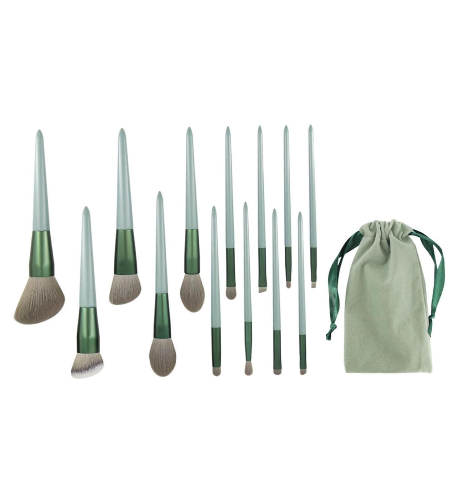 minkissy 1set Makeup Brush Set Face Powder Brush Tapered Brush Wooden Foundation Brush Eyeshadow Eyeliner Brush Blending Powder Mix Artificial Fiber Wooden Handle Brush Miss - Buy Online on GoSupps.com