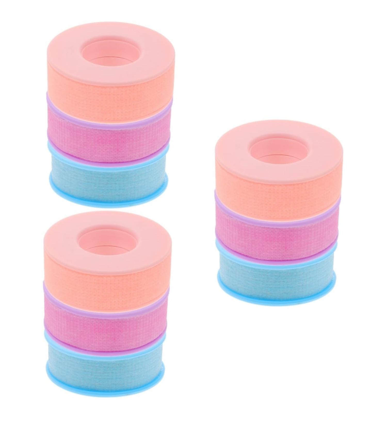 Healeved 9 Rolls Eyelash Tape Extensions Eyelash Patches Eye Shadow Eyelash Fabric Tape Eyelash Tools Lash Glue Ring DIY Lash Grafting Tape Eyeliner Tape Mascara Non-woven Fabric Make up - Buy Online on GoSupps.com