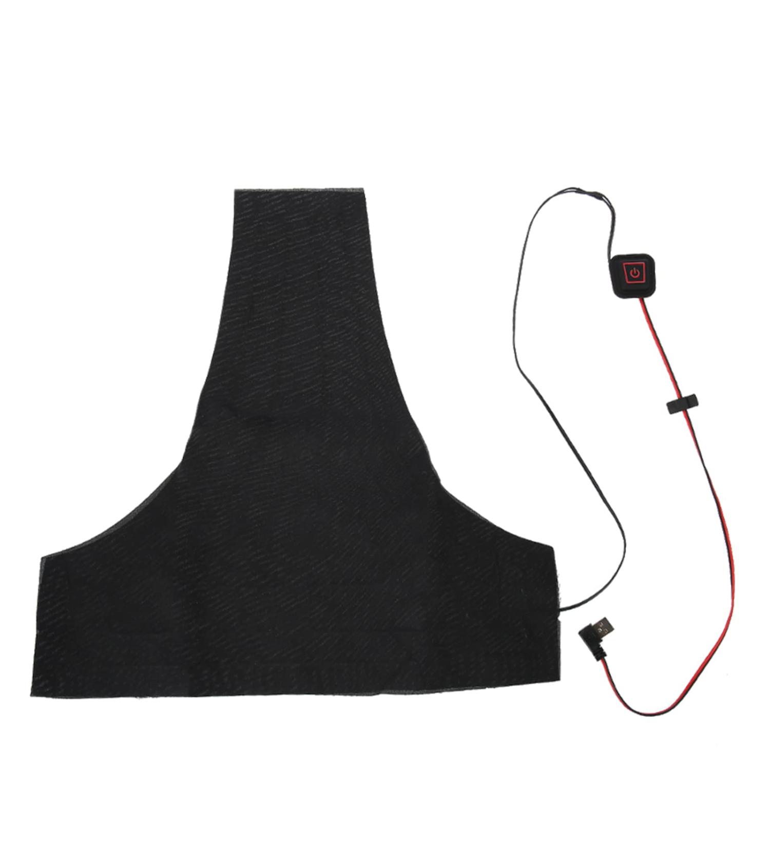 VBY USB Electric Fabric Heating Cushion | Winter Carbon Fiber Heater for Back & Belly | Waterproof Alloy Fiber USB Cushion - Buy Online on GoSupps.com