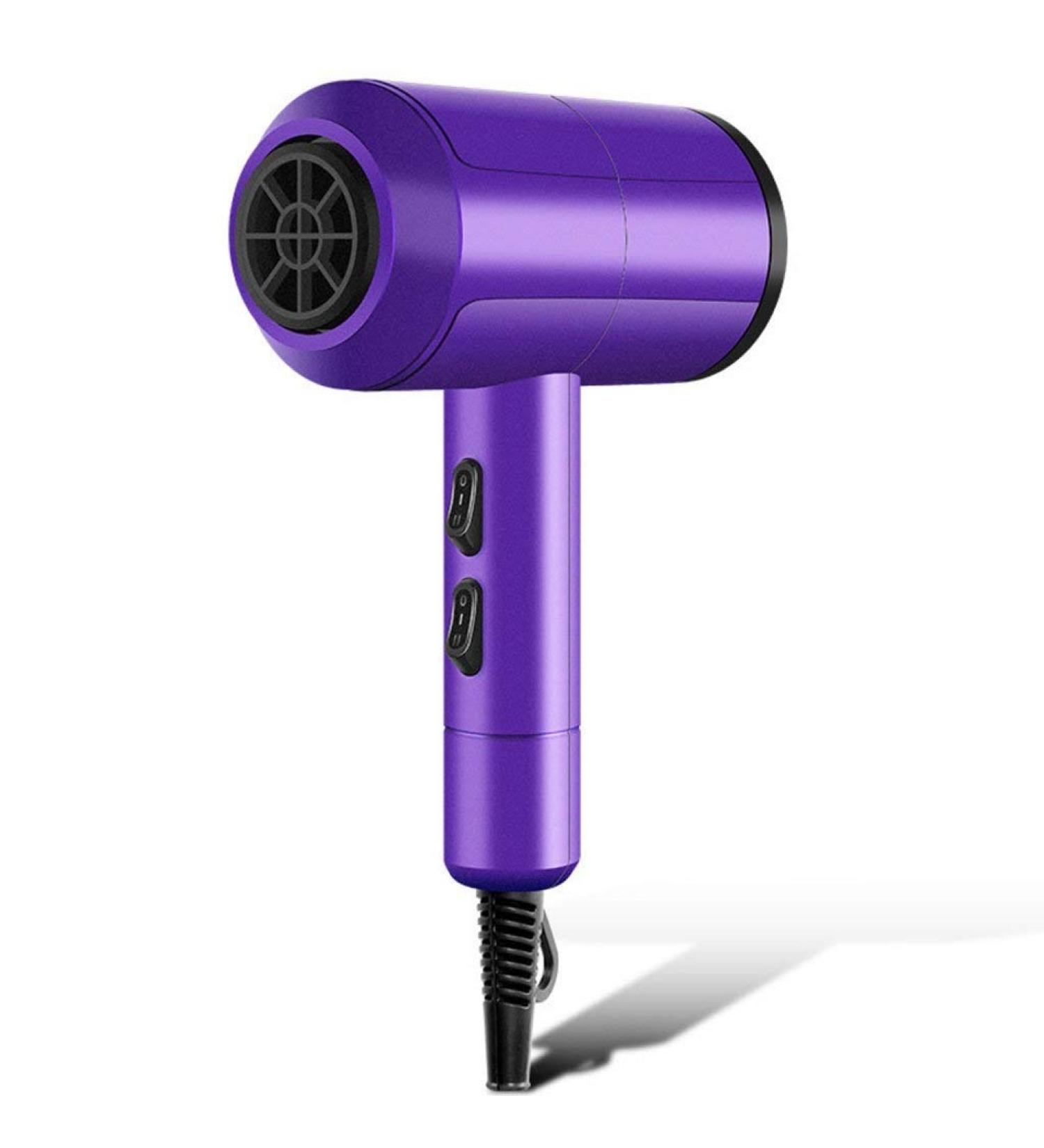 ADITAM Hair Dryer Salon Negative Ionic Hair Blow Dryer Fast Drying with 3 Heat Settings Ac Motor with Diffuser Double The Comfort - Buy Online on GoSupps.com