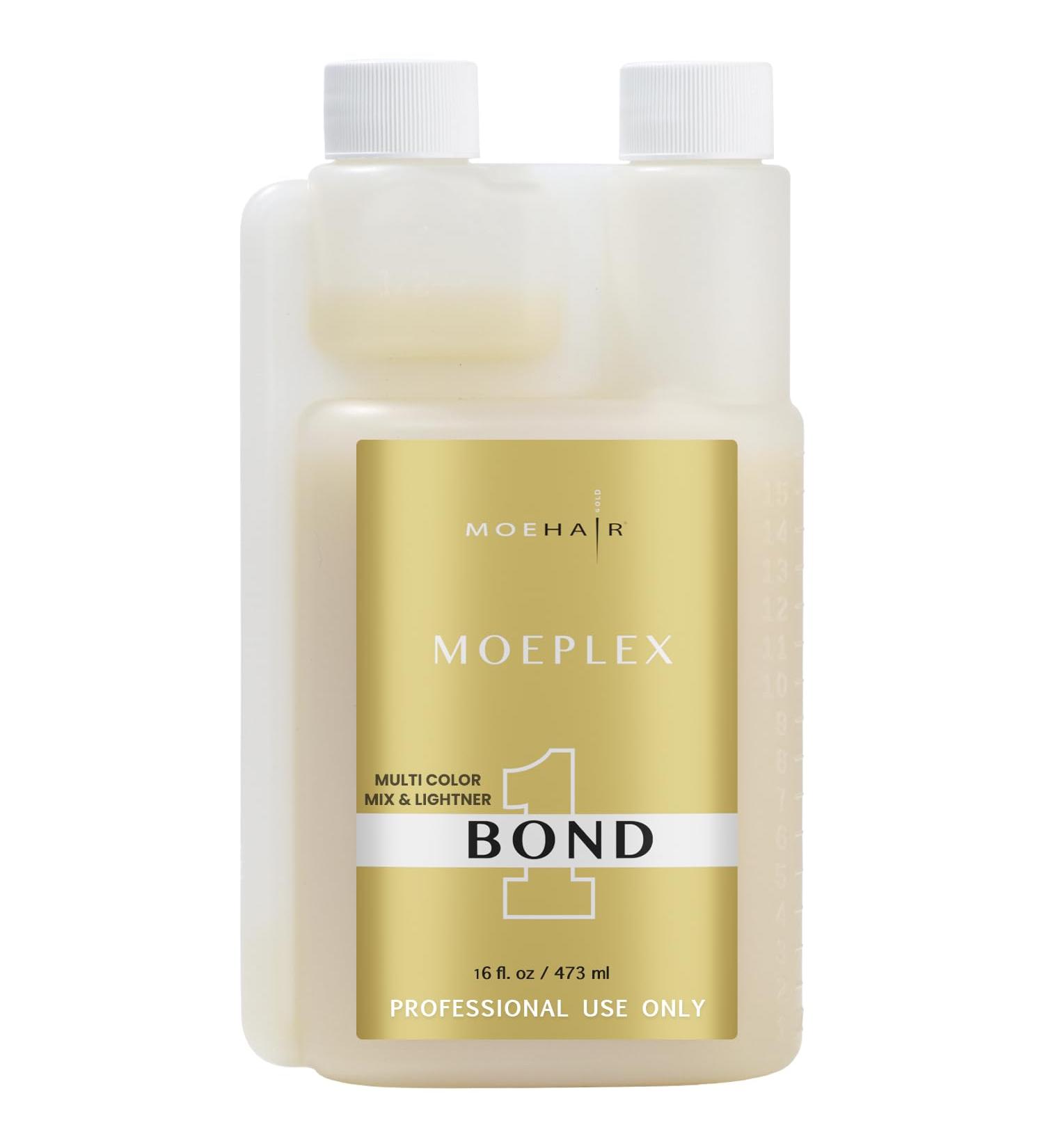 MOEHAIR Moeplex Bond | Hair Bonding Additive | Deep Moisturizer & Repair for Damaged Hair | Sericin Linseed & Pro-Vitamin B5 (16 Fl. Oz - Buy Online on GoSupps.com