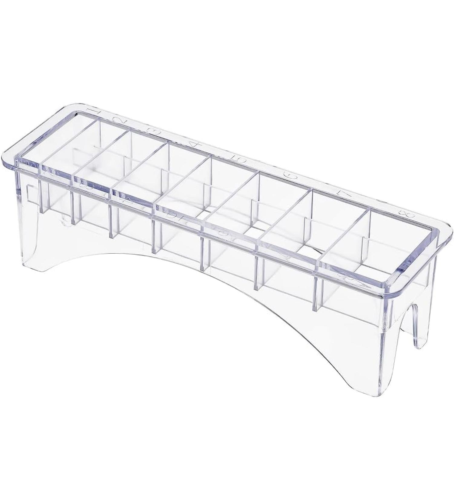 Chazcool Clipper Guard Holder Clipper Holder with 8 10 Grid Base Professional Barber Guards for Universal Hair Clippers(8 Grid) - Buy Online on GoSupps.com