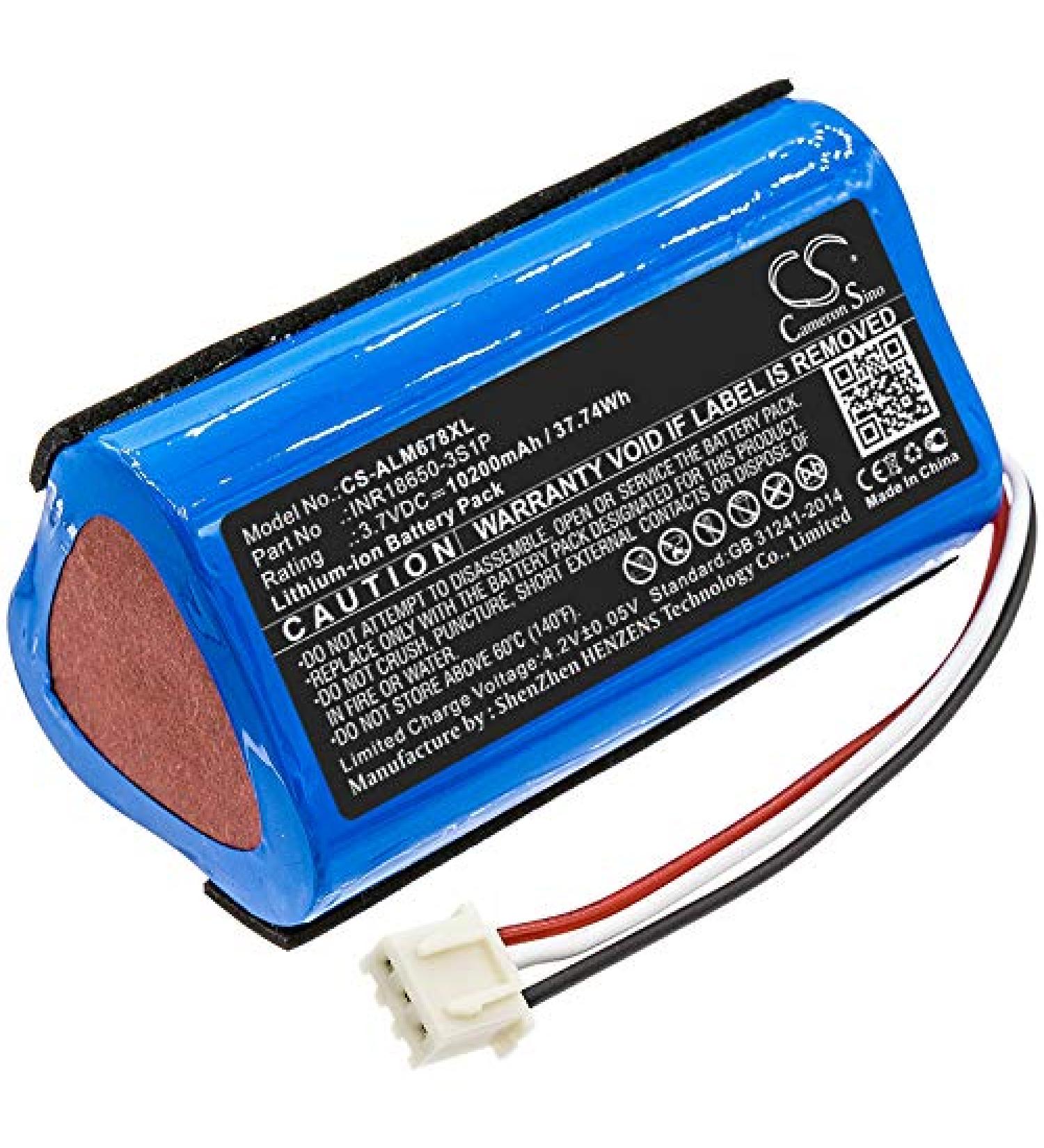 Replacement Battery for AL IMW789-BLG LifeJacket XL & iMW678-BLK Omni Jacket - 10200mAh INR18650-3S1P | International Shipping Available - Buy Online on GoSupps.com
