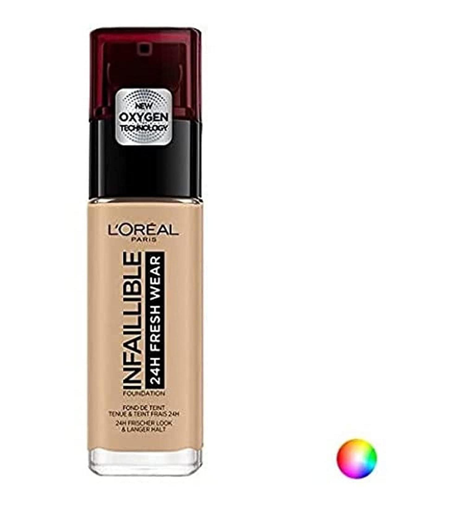 Infallible Foundation 24h Fresh Wear L'Or al Paris 220 Sand - Buy Online on GoSupps.com