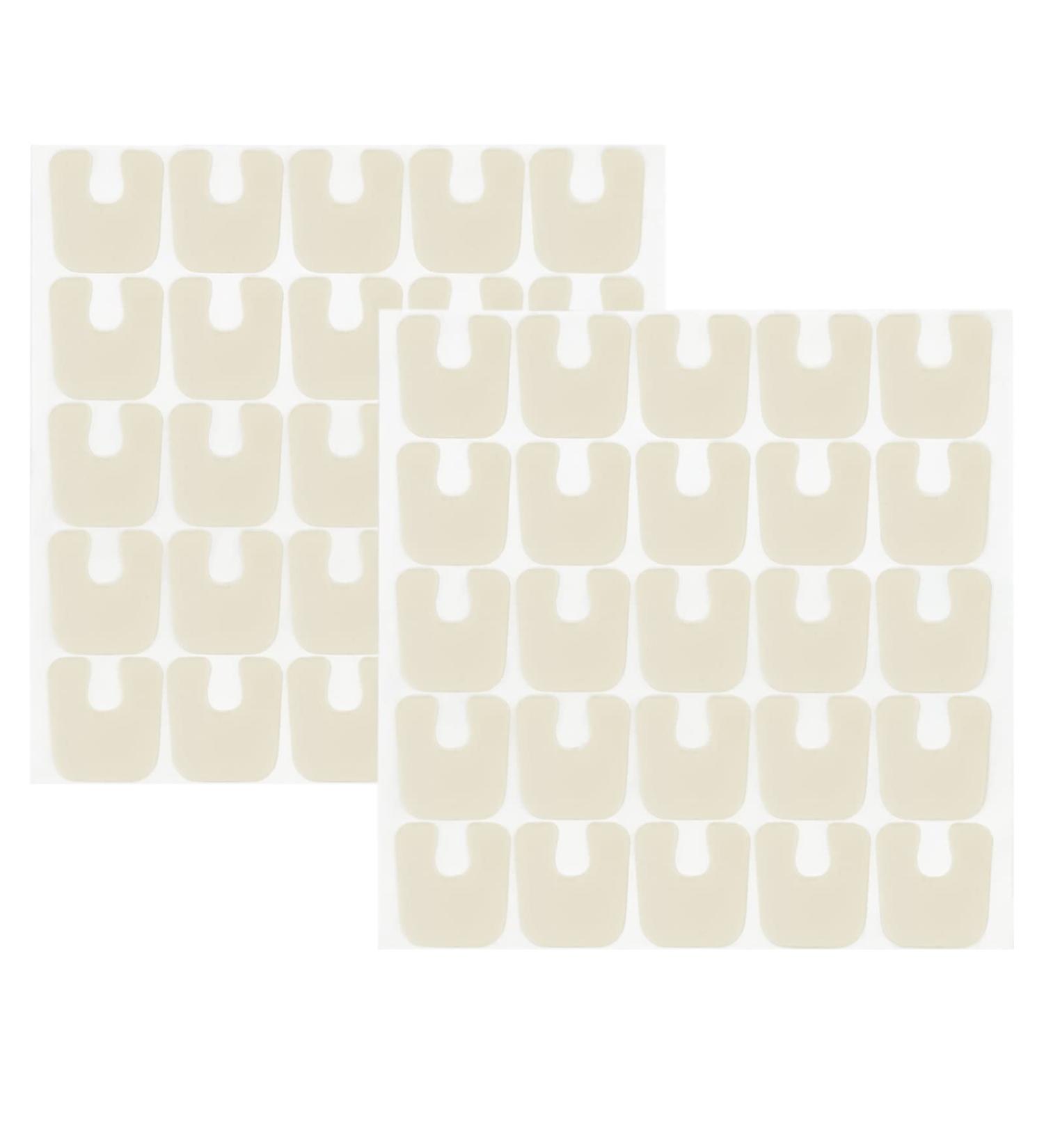 Tikfoam Callus Pads - 50Pcs U Shaped Cushions for Foot & Heel Pain Relief - Buy Online on GoSupps.com