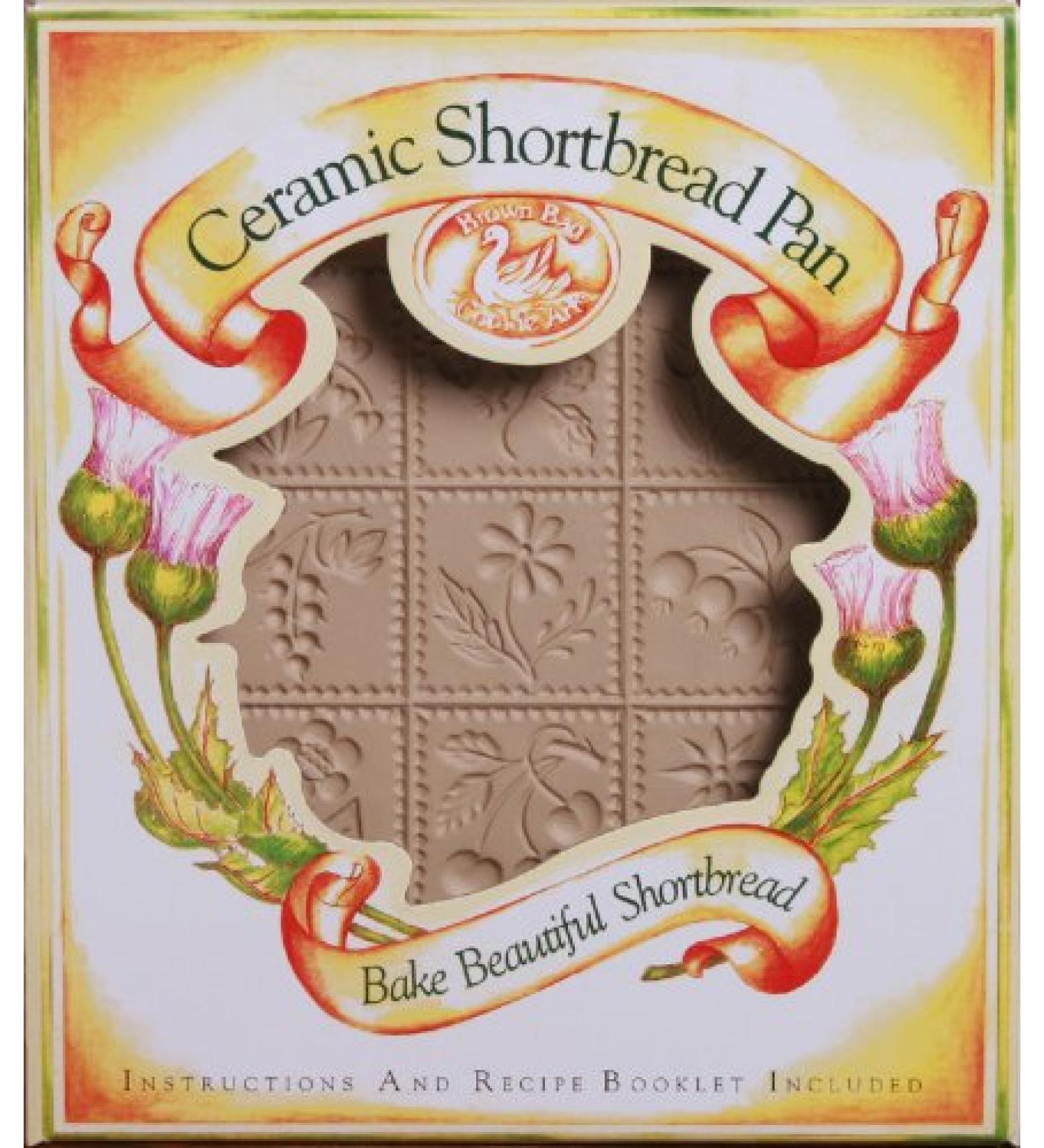 Brown Bag Flowers & Berries Shortbread Cookie Pan