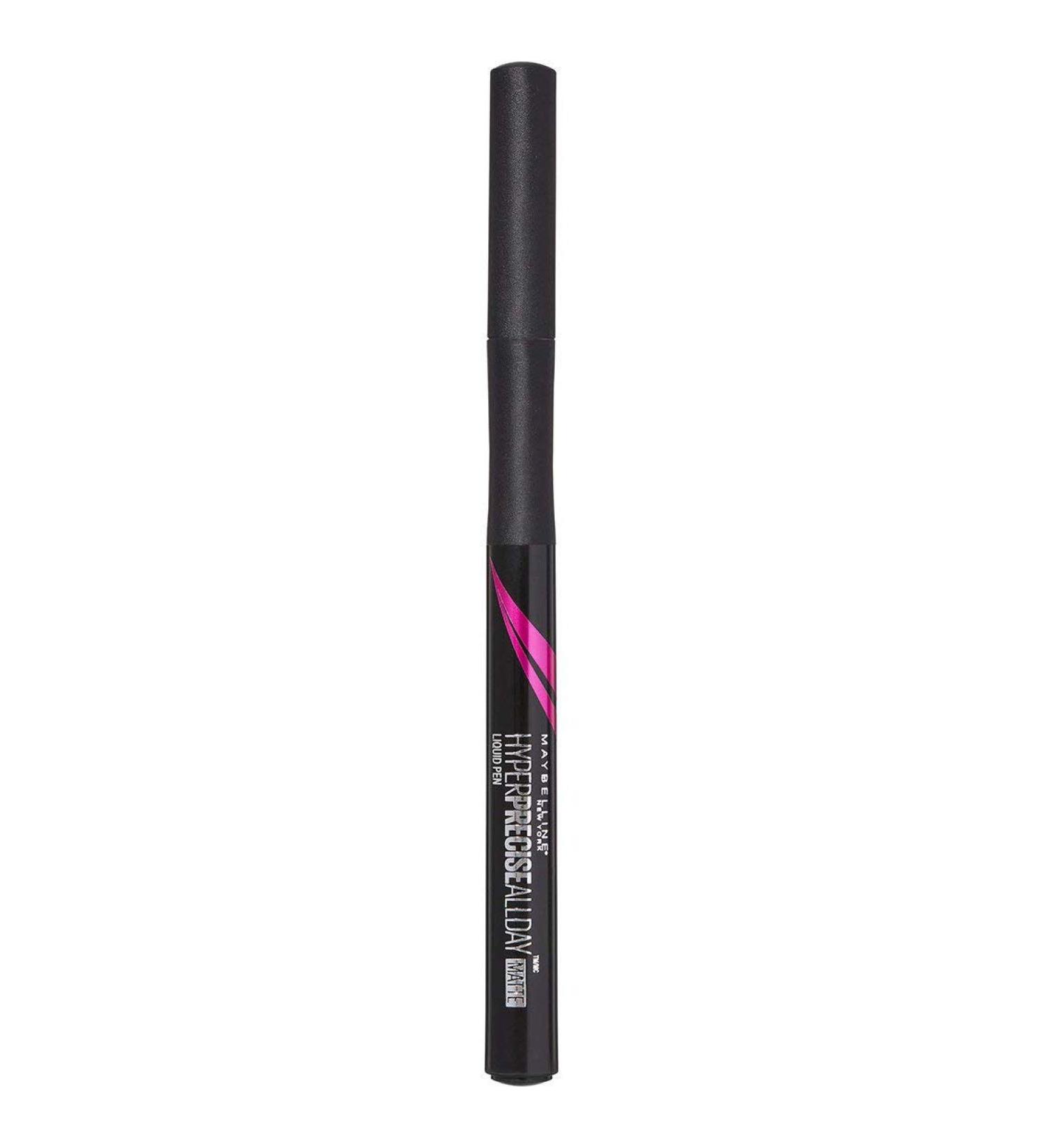 Maybelline New York Hyper Precise All-Day Eyeliner - Wiping & Waterproof Matt Black No. 701 1 Piece - Buy Internationally - Buy Online on GoSupps.com