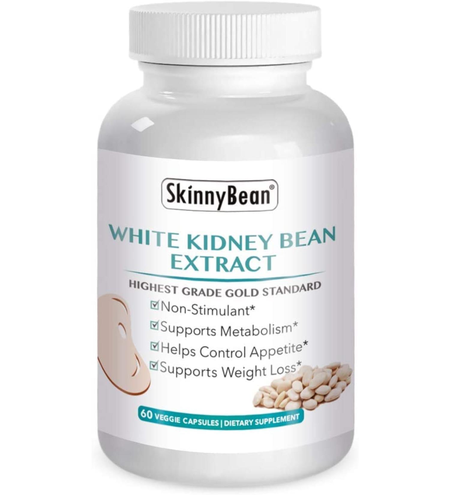 Premium White Kidney Bean Extract - Carb Blocker for Weight Loss - Fast Acting Carb Buster Pill - Buy Online on GoSupps.com