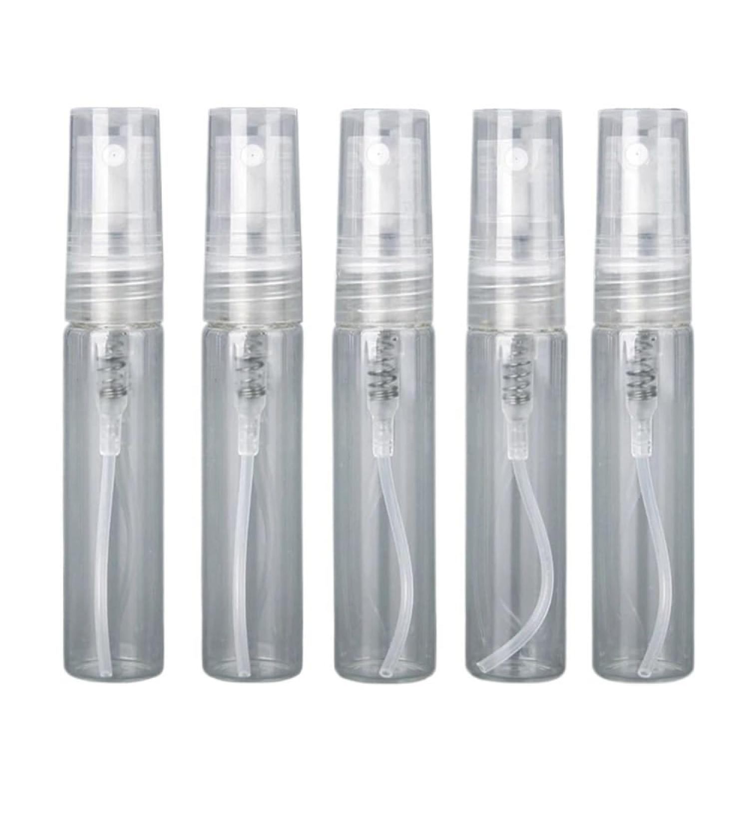 GeRRiT Plastic Spray Bottle Fine Mist Spray Travel Empty Bottle Portable Travel Container Small Refillable Atomizer Bottle for Cleaning Gardening Plants and Outdoor Travel 5ml - Buy Online on GoSupps.com