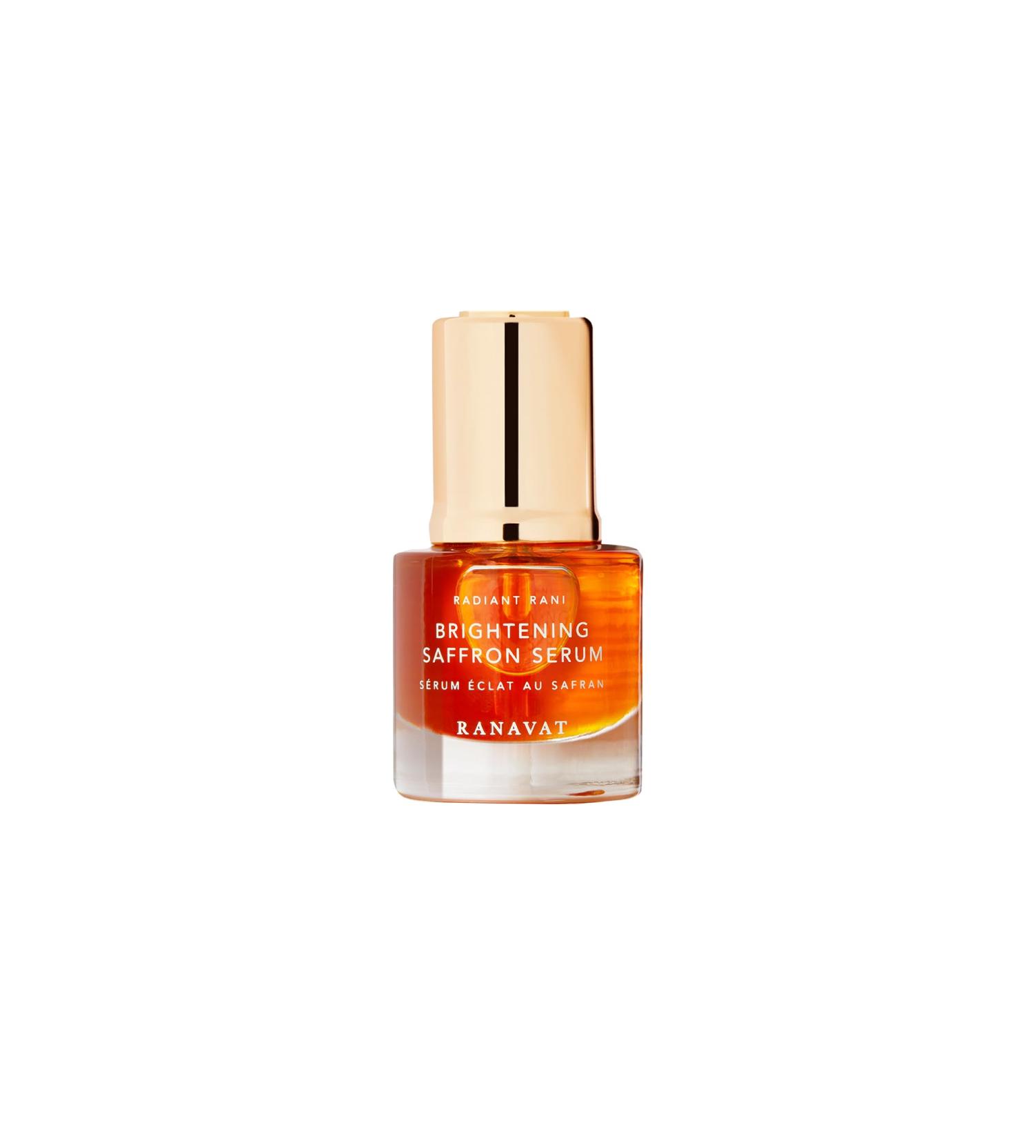 RANAVAT Brightening Saffron Face Serum | Discoloration & Dark Spot Corrector | Vitamin C Alternative for Hyperpigmentation (0.17 oz - Buy Online on GoSupps.com
