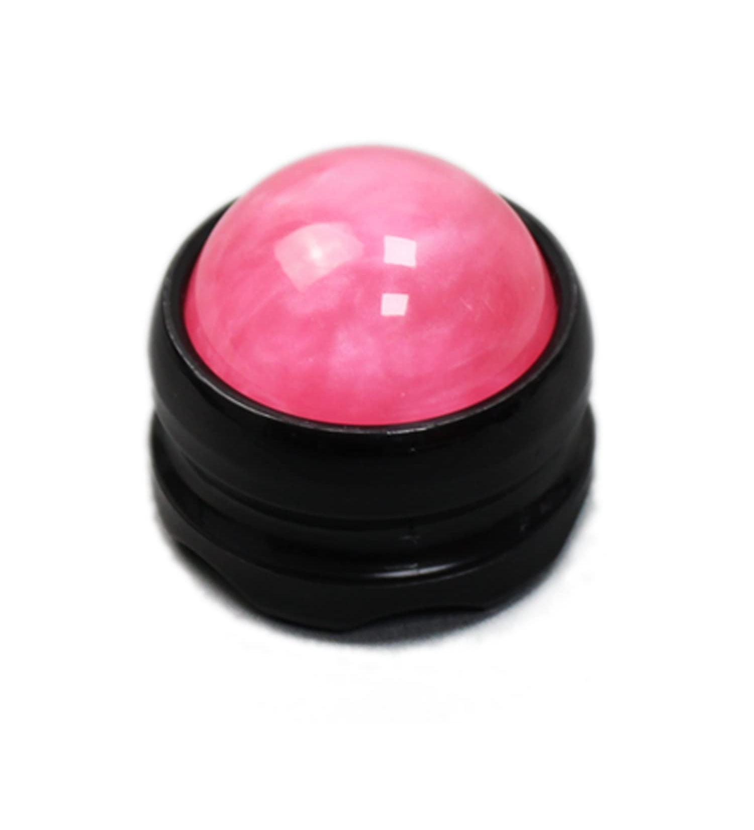Phcomrich Manual Massage Roller Ball - Ultimate Therapy Tool for Sore Muscles & Stress Relief - Pink - Buy Online on GoSupps.com