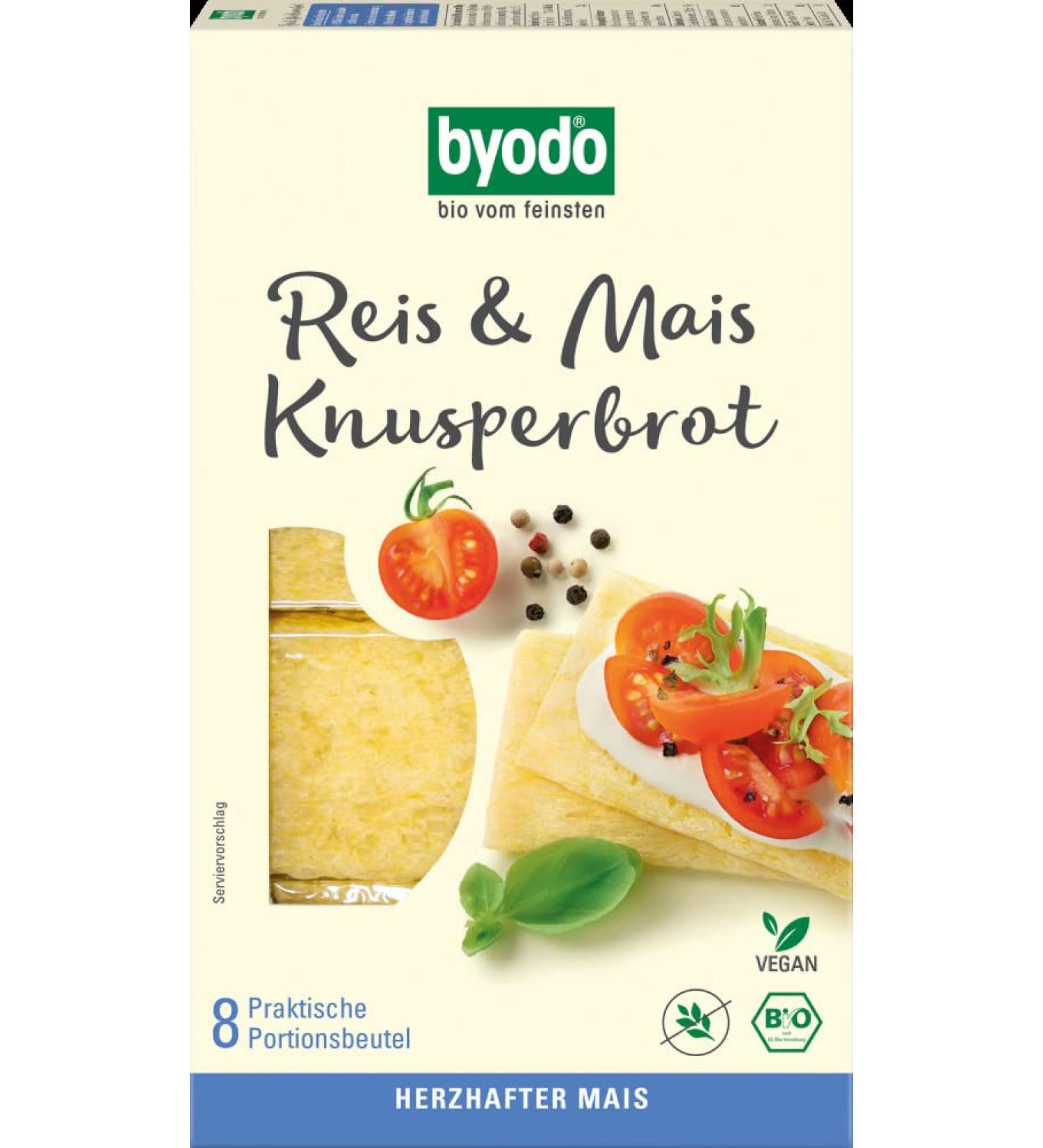 Byodo Organic Rice and Corn Crispy Bread (6 x 160 gr)