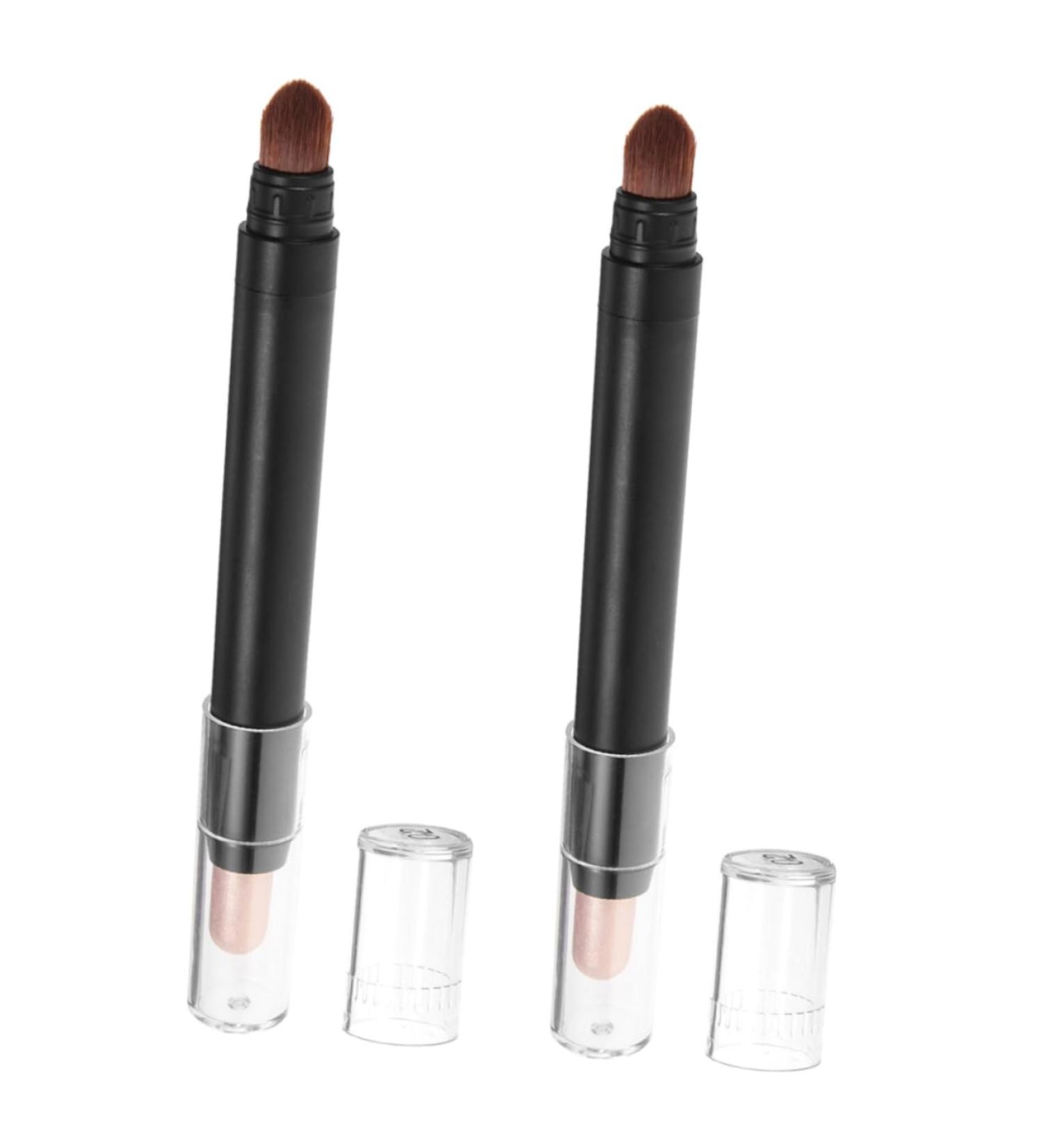 HAPINARY 2pcs Eyeshadow Makeup Eye Makeup Brush Make up Brushes Eyeshadow Makeup Eyeshadow Brushes Abs Black - Buy Online on GoSupps.com