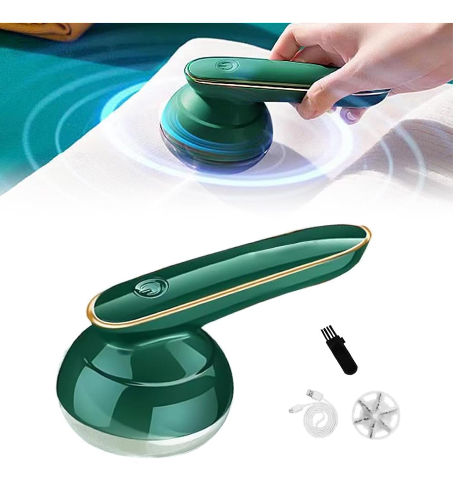 2024 Rechargeable Electric Lint Remover - Best Fabric Shaver for Clothing & Furniture (Green - Buy Online on GoSupps.com