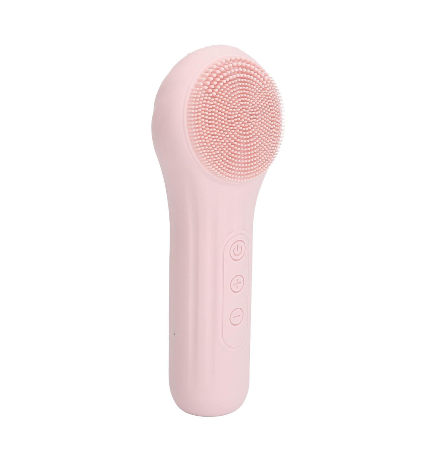 ZJchao Electric Facial Cleansing Brush Electric Face Cleanser Brushes Waterproof Deep Cleaning Exfoliator Soft Silicone with Shock Absorbing Handle - Buy Online on GoSupps.com