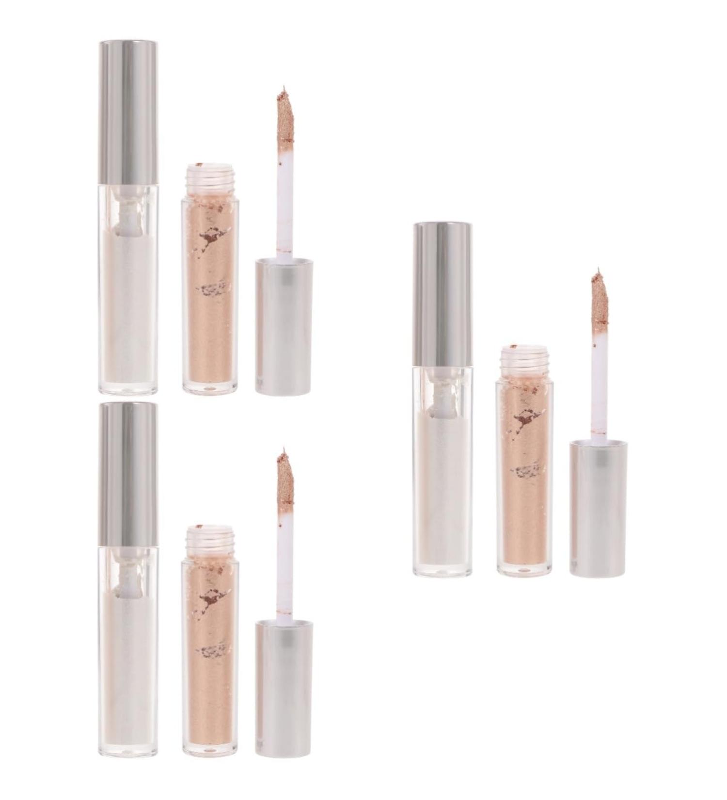 Mipcase 6 Pcs Liquid Eyeshadow Set | Glitter Mauve & White Highlighter | Long-Lasting Shimmer Eye Makeup - Buy Online on GoSupps.com