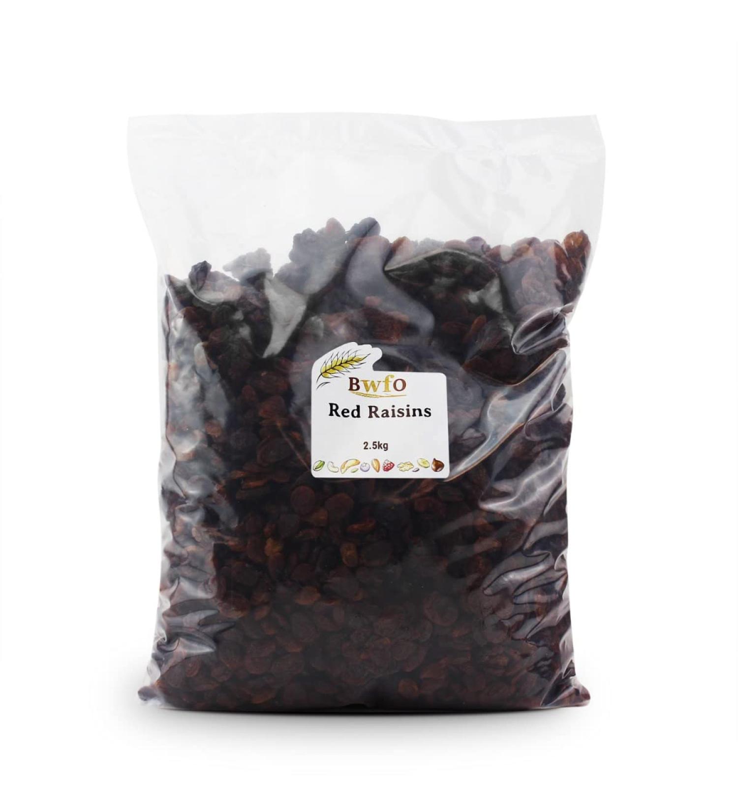 Raisins Red 2.5kg (BWFO)