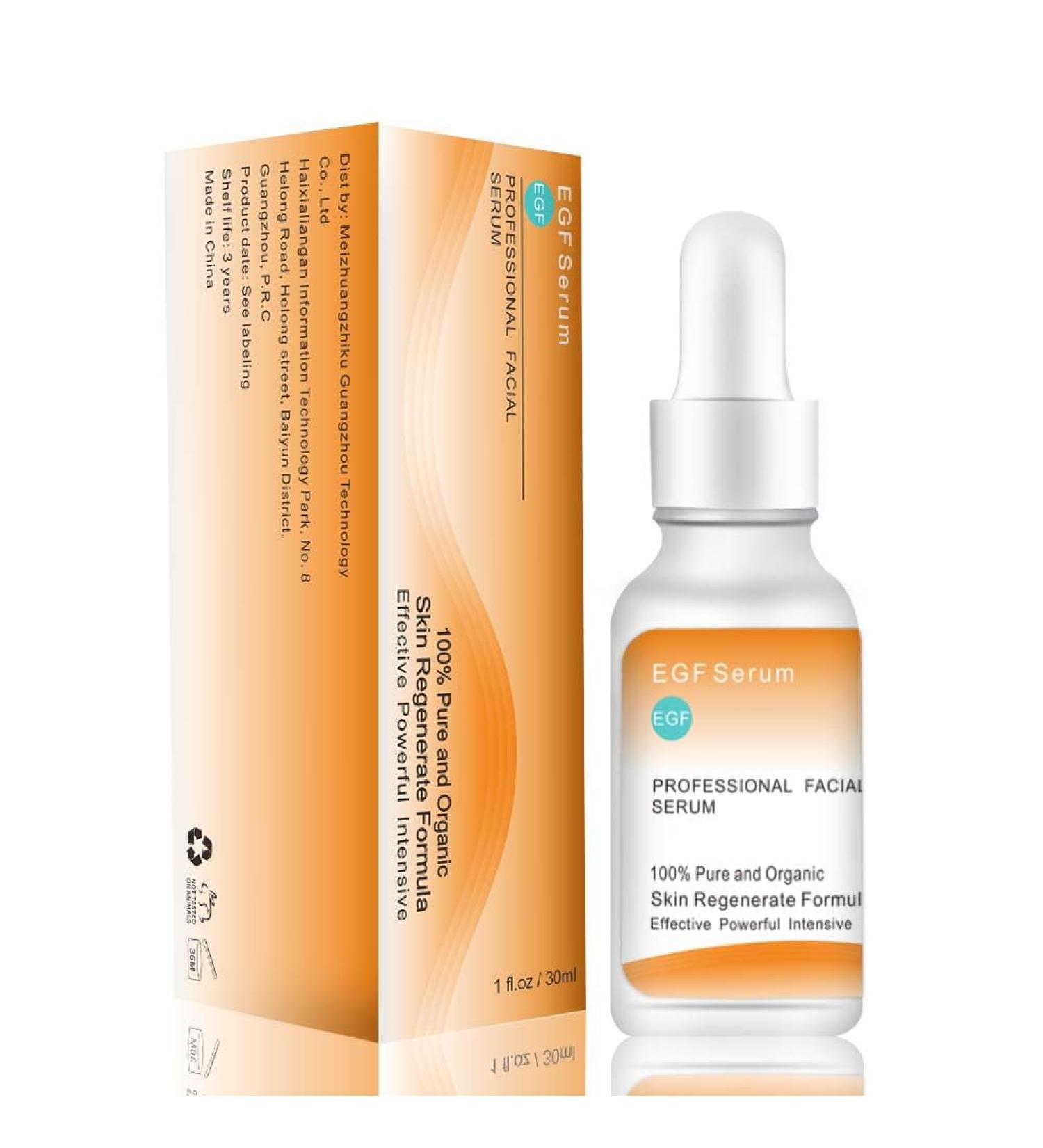 Buy EGF Serum for Face - Moisturizing Skin Growth Factor EGF for Face Neck & Chest - 1 fl oz - International Shipping Available - Buy Online on GoSupps.com