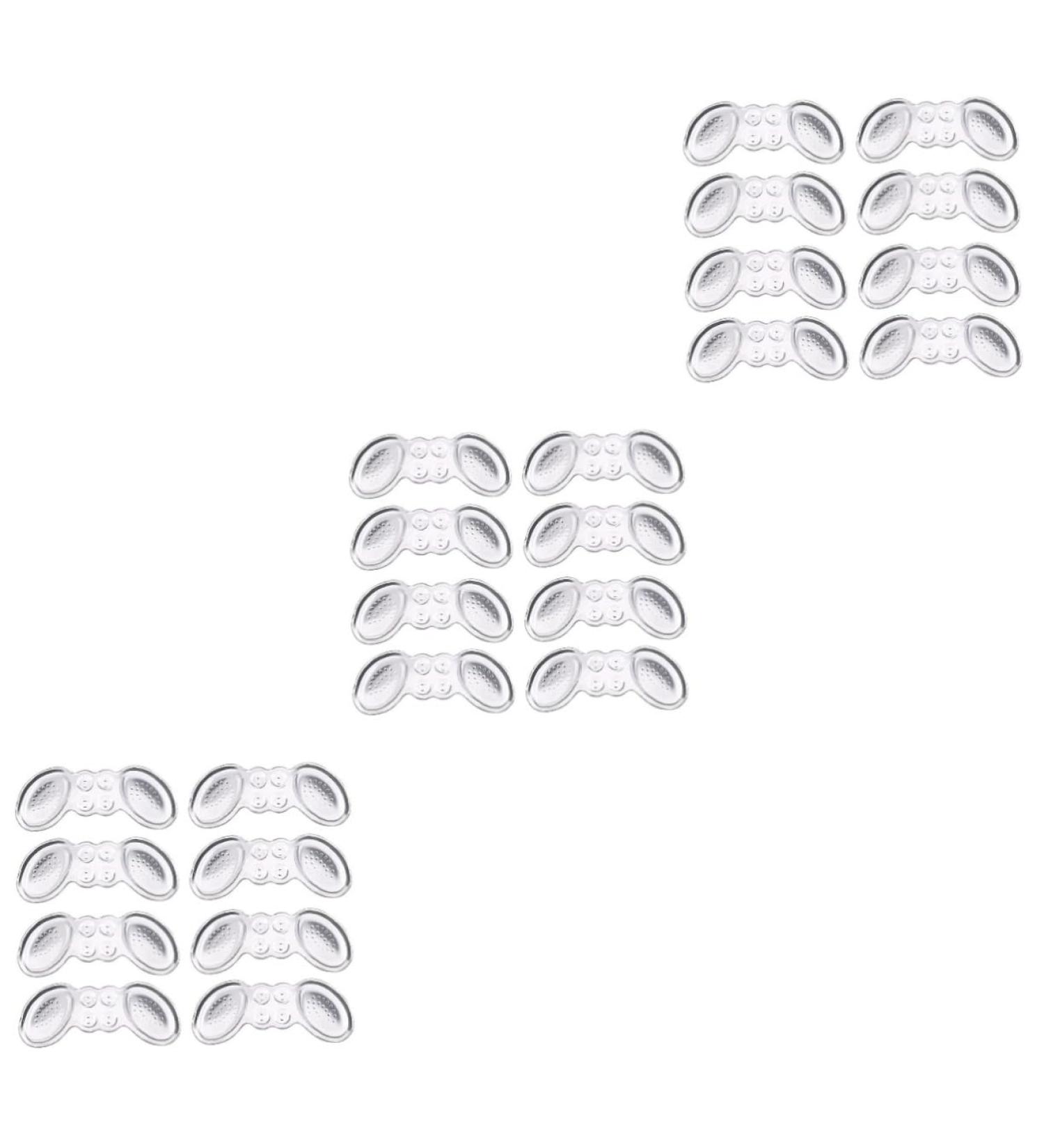 GLEAVI 12 Pairs Anti-Drop Heel Pads Invisible Gel Sole Protector Inserts for High Heels & Shoes | Cushioned Protection for Ultimate Comfort - Buy Online on GoSupps.com