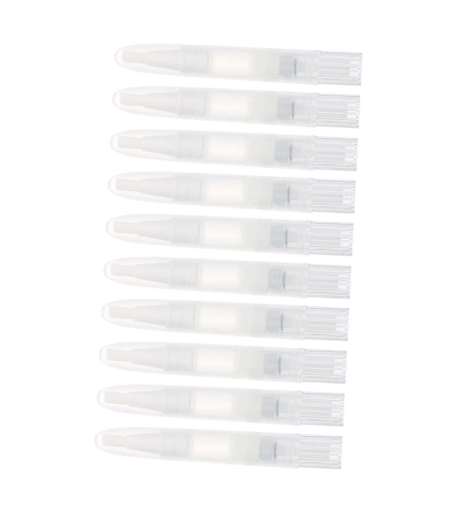 10pcs Nail Polish Twist Pen & Cuticle Revitalizer Oil - Sheer Gel Nail Polish & Acrylic Desk Organizer for Perfect Manicure | International Shipping Available - Buy Online on GoSupps.com
