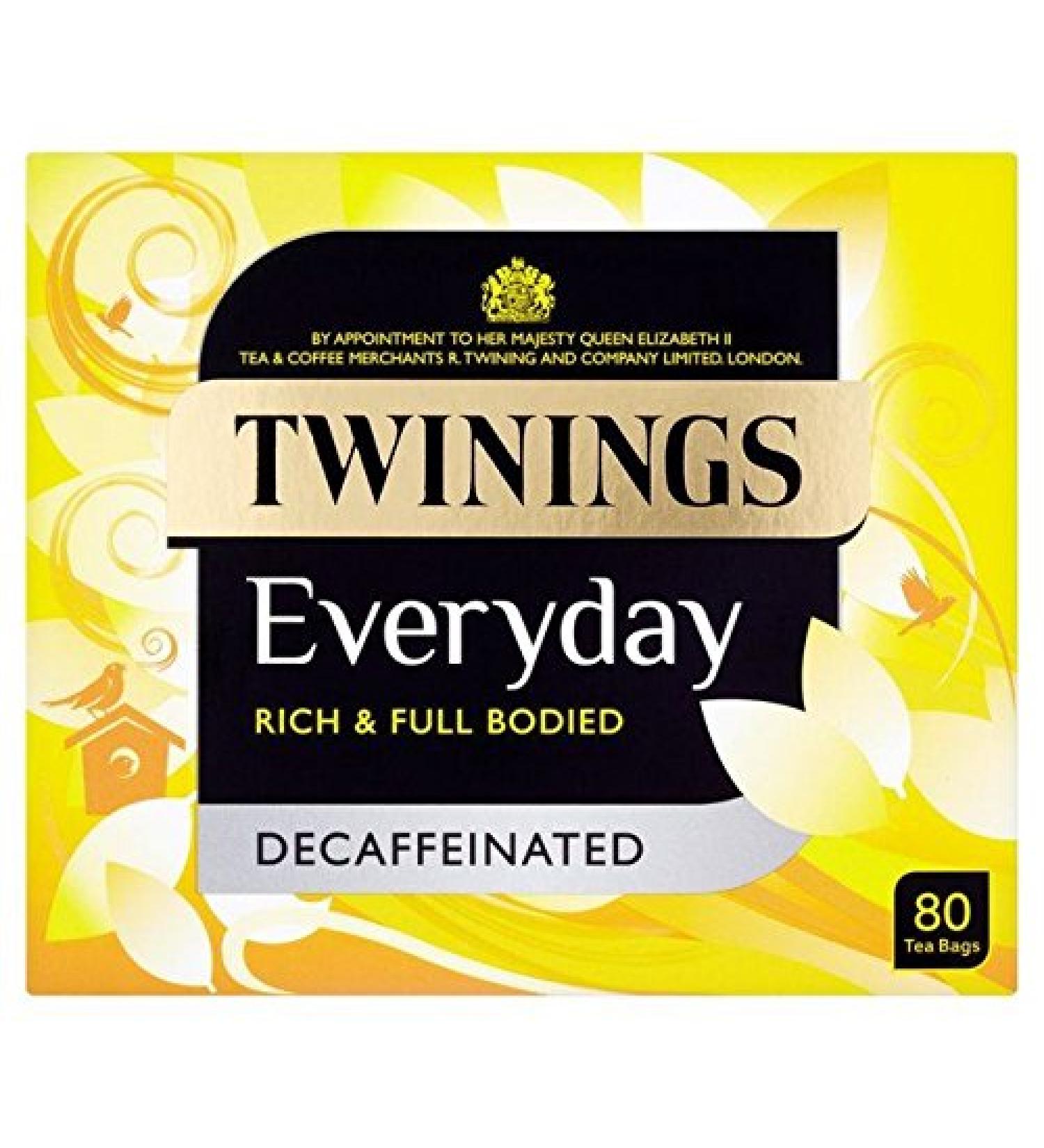 Twinings Twinings Decaf Daily Tea 80 Per Pack - 2 Pack
