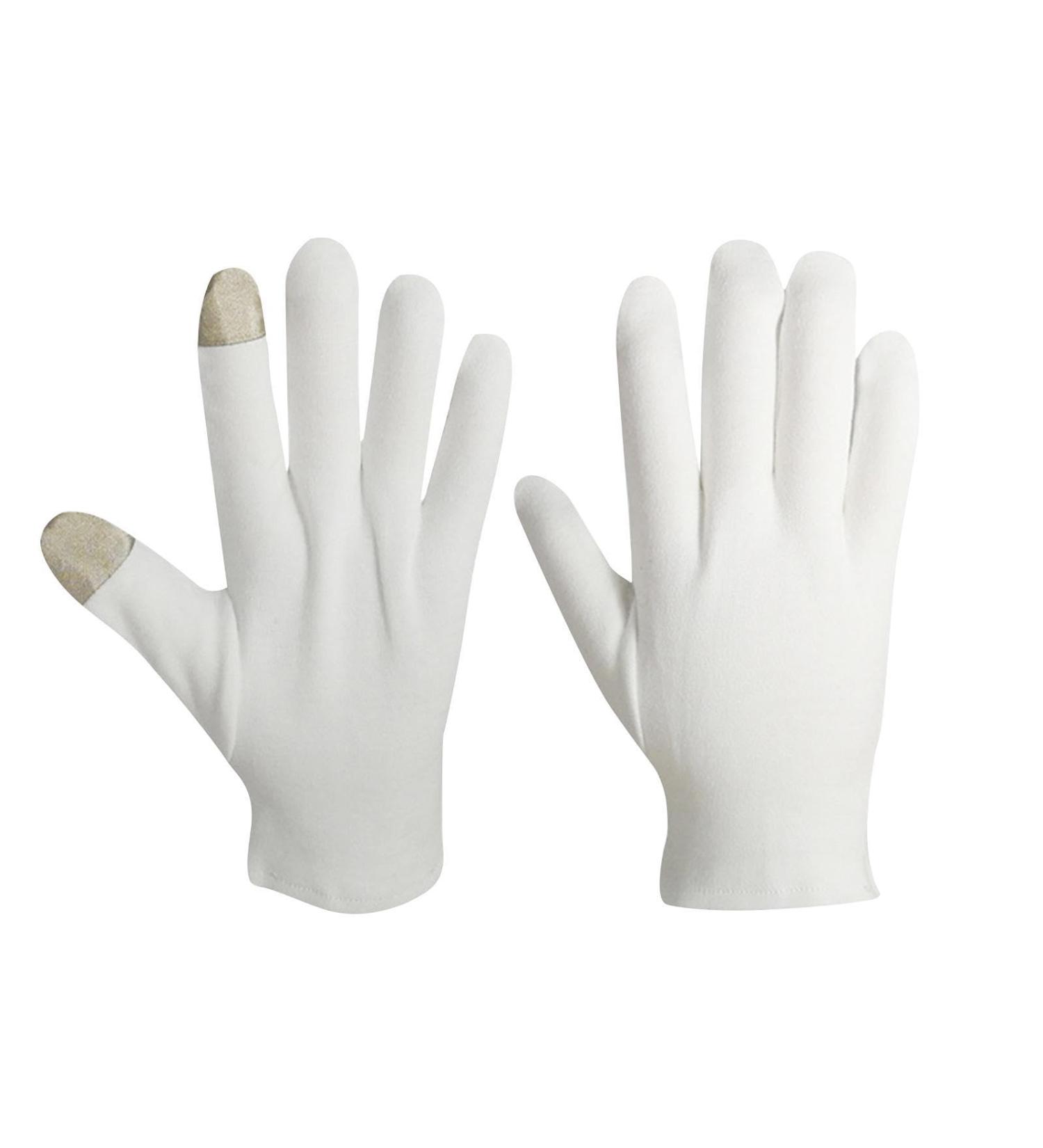 Overnight Moisturizing Gloves Cotton Gloves for Touch Screen Gloves Thickened Stretchy Spa Gloves Reusable Gloves for Night - Buy Online on GoSupps.com