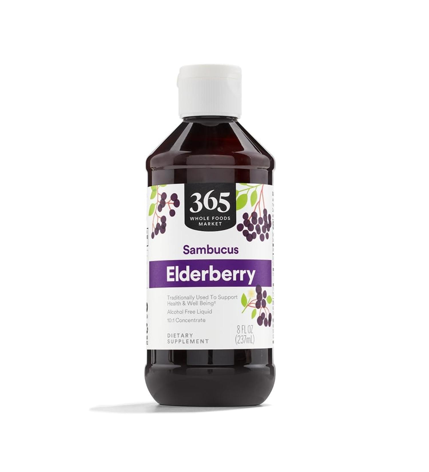 365 By Whole Foods Market Elderberry Syrup 8 Fl Oz - Buy Online on GoSupps.com