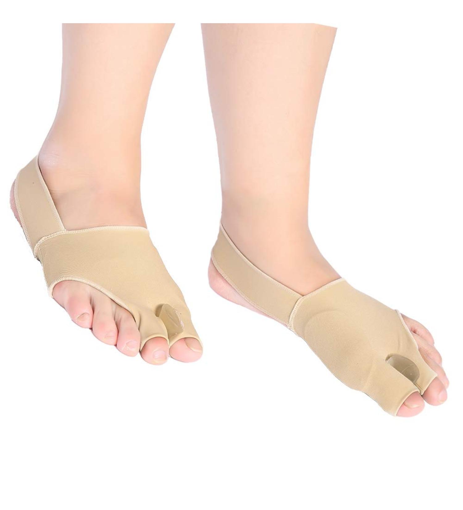 Hallux Valgus Bandage & Big Toe Straightener - Pain Relief Orthosis | Night Splint Sock for Hallux Valgus Correction (S 35.39 Code) - Buy Online on GoSupps.com