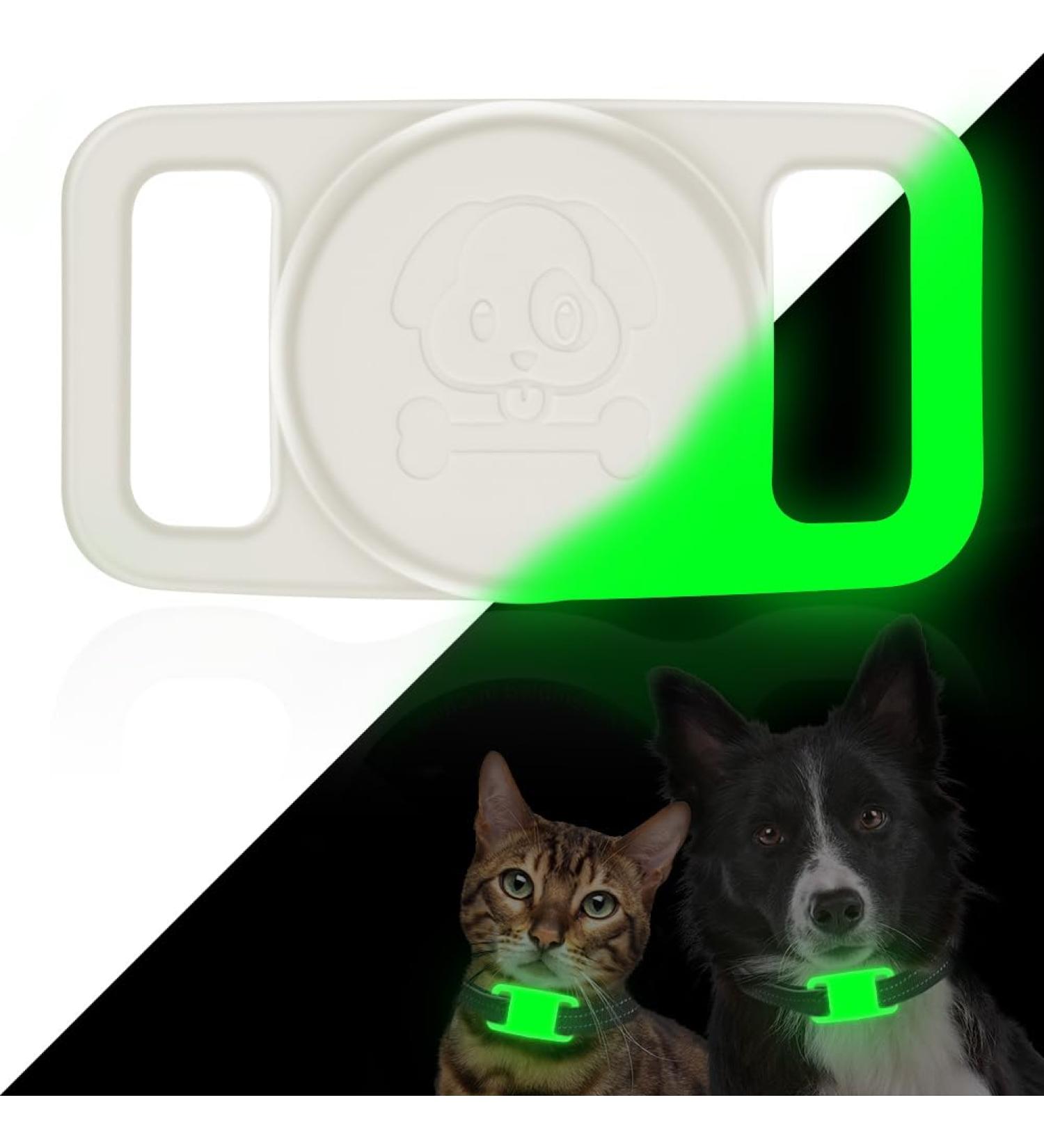 Shop Ainiv Waterproof Silicone Case for Apple Airtag - Perfect Pet Accessory Bright Green for Dogs & Cats - Buy Online on GoSupps.com