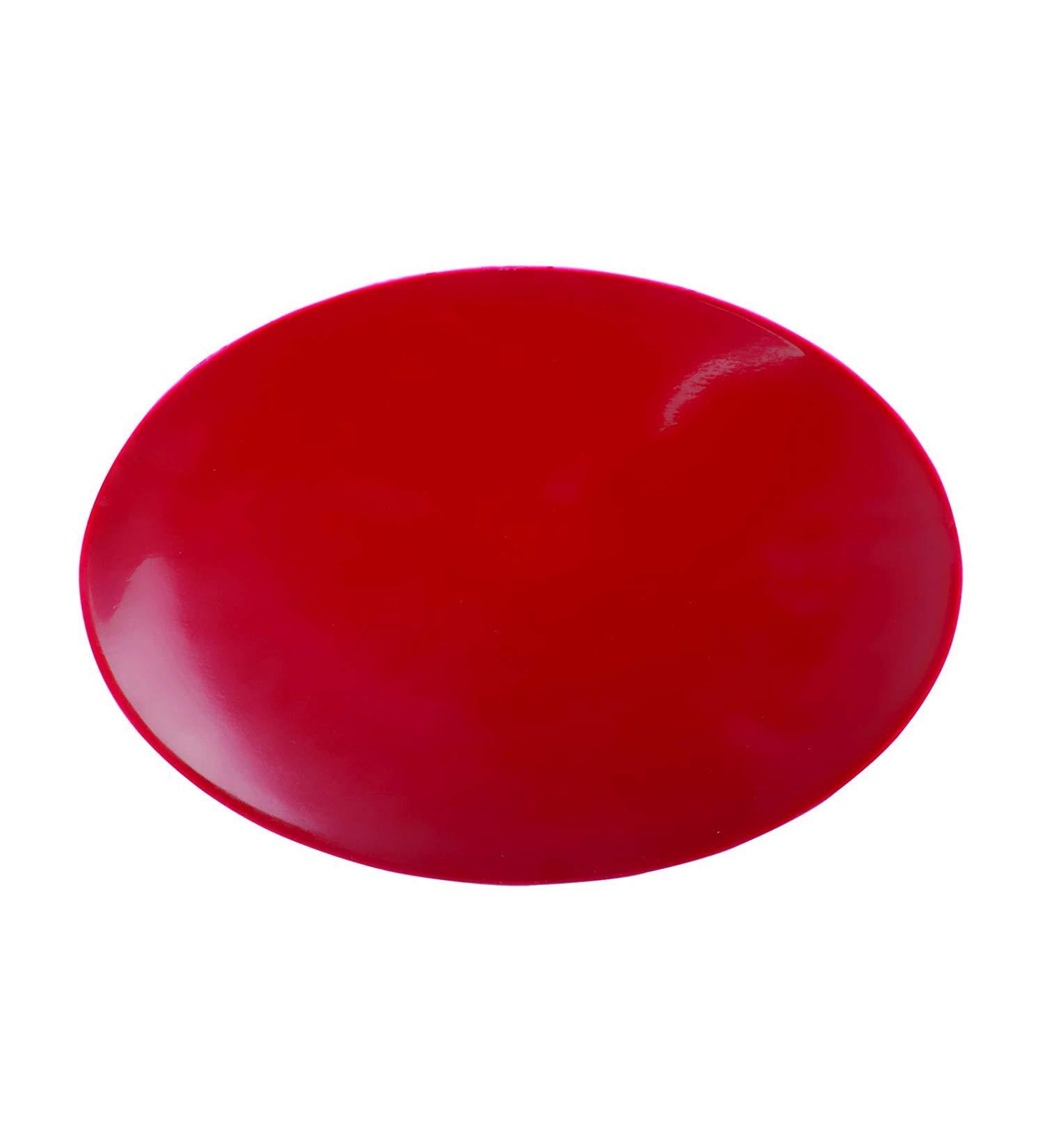 Dycem - 50622 Non-Slip Mat Ideal Daily Living Aid for Independent Living and Caregivers Designed to Address Stabilization and Gripping Problems Found Around The Home Red Pad 10 Diameter x 1/8