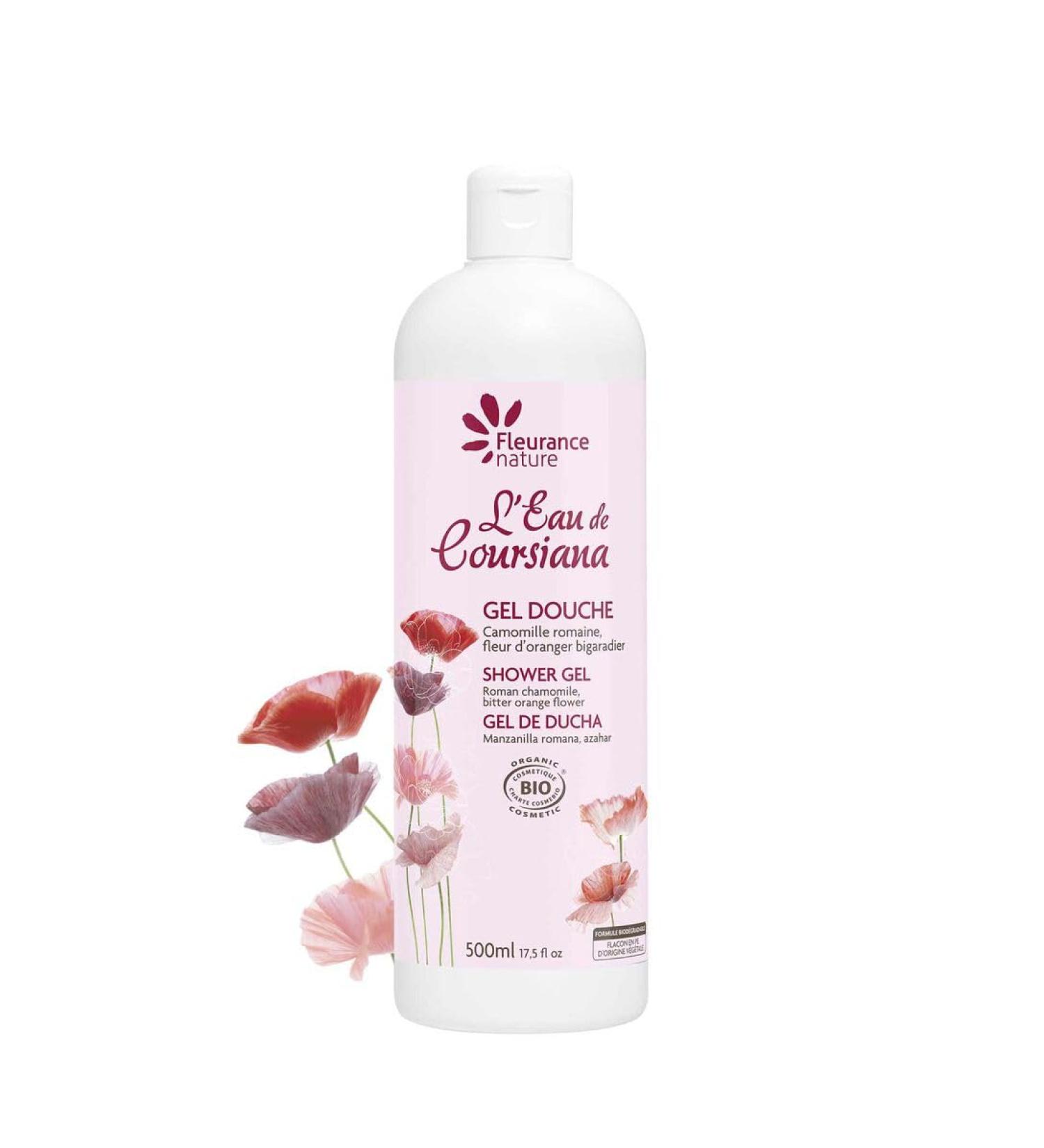 Fleurance Nature Eau de Coursienne shower gel 500 ml.