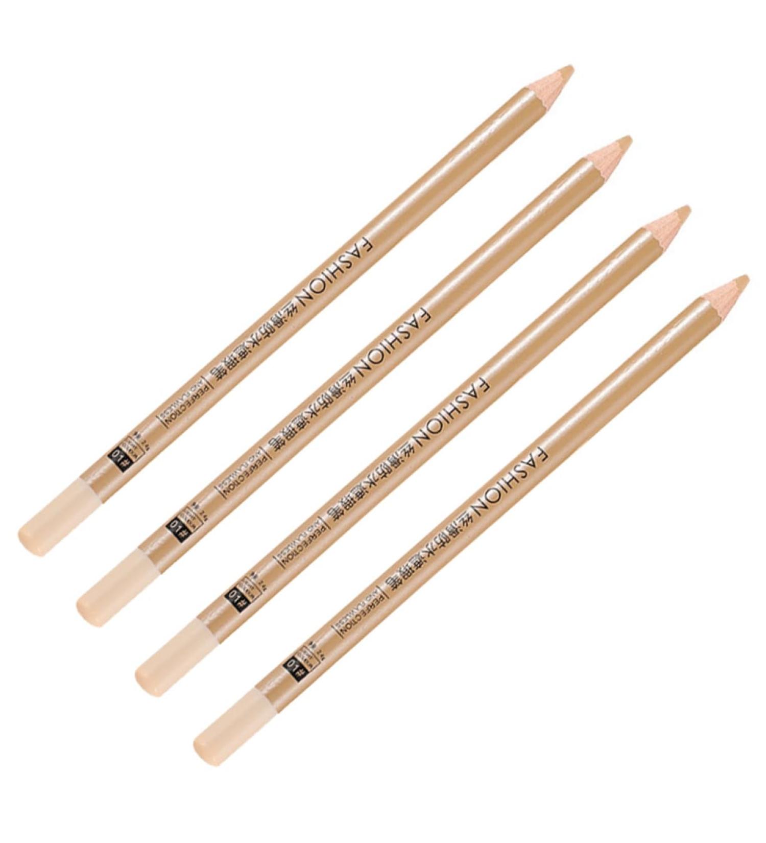 TOVINANNA 8 Pcs Concealer Pen Light Concealer Pot Concealer Korean Concealer Eye Concealer Wooden White - Buy Online on GoSupps.com