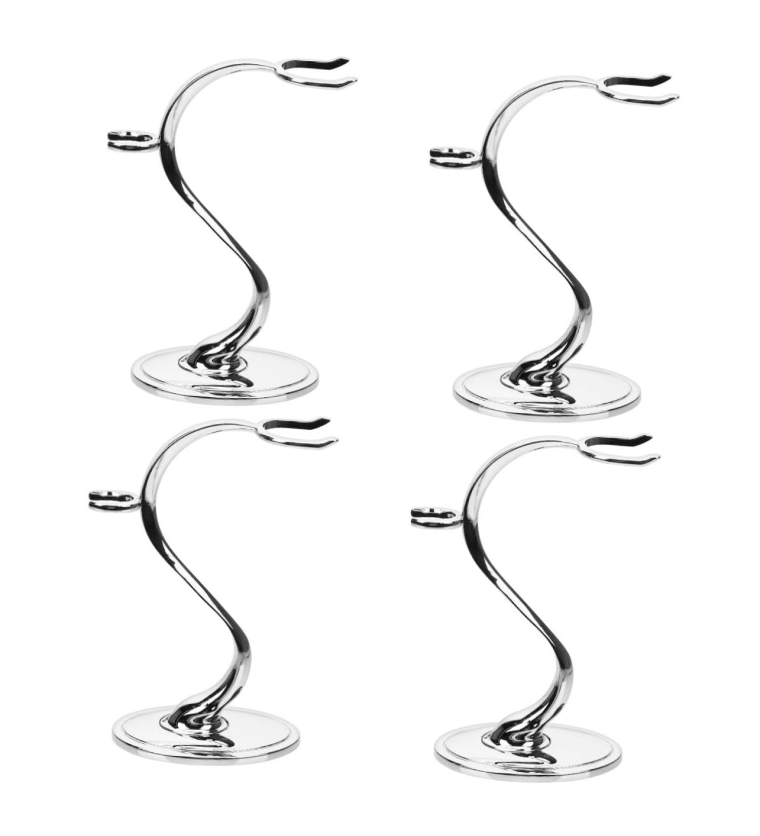 Fomiyes 4-Piece Razor Holder Set for Men | Elegant Shaving Stands & Bartbrush Bracket | International Shipping Available - Buy Online on GoSupps.com