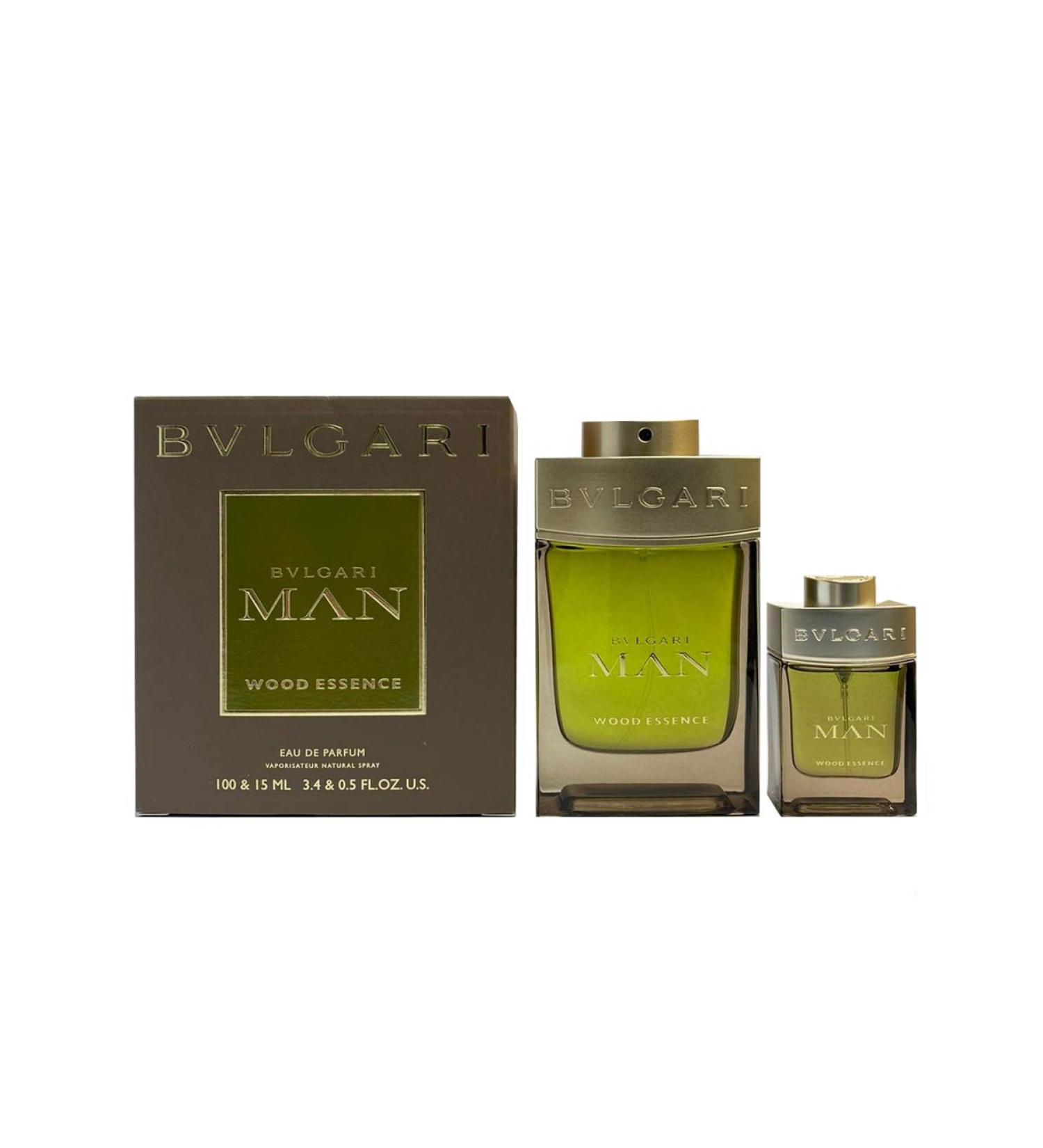 BVLGARI Man Wood Essence Eau de Perfume 2 pcs Set 3.9 Fl Oz (Pack of 1) - Buy Online on GoSupps.com