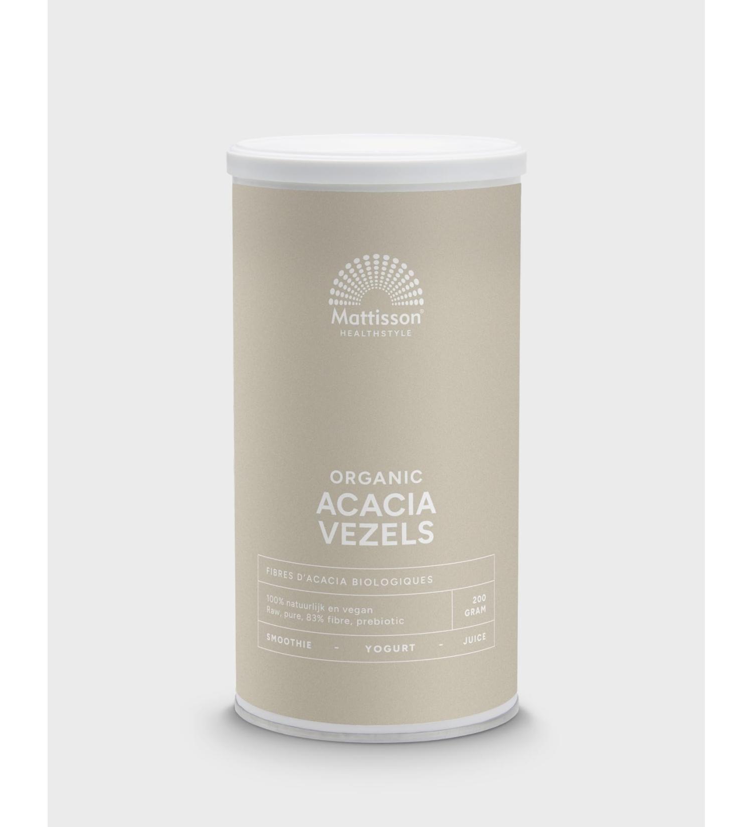 Mattisson Organic Acacia Fibers 83 Fibers 200 grams - Buy Online on GoSupps.com