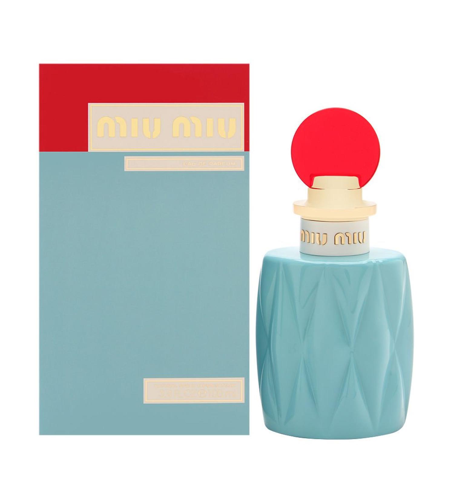 MIU MIU Eau de Parfum Spray for Women 3.4 Ounce 3.4 Fl Oz (Pack of 1)
