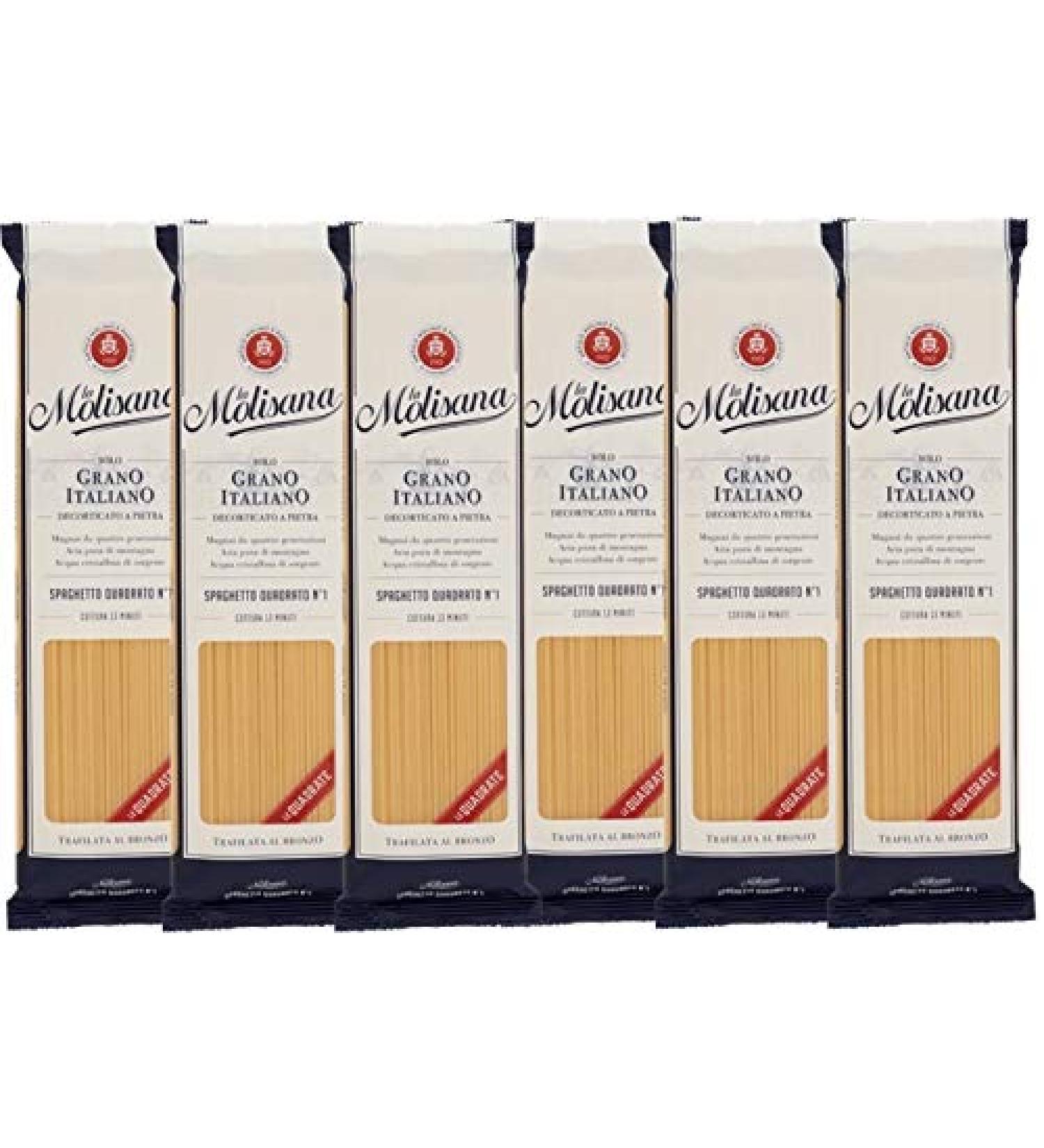 La Molisana Pack of 6 square 500 gram packs