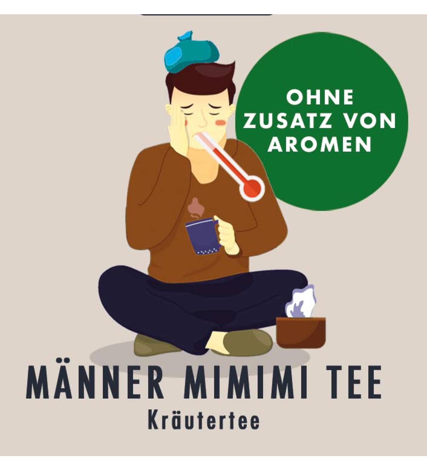 1001 Frucht 1001 Frucht Men's Veined Tea - Herbal Tea with No Artificial Flavors - 50g - Men's Cold Relief Tea - SOS Wellness Tea - Gift for Real Men