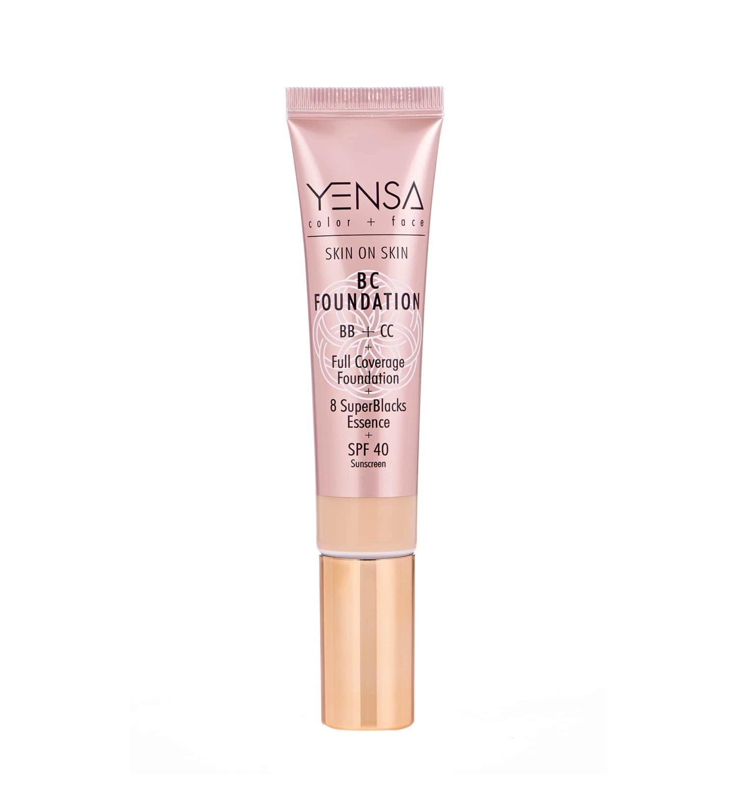 Skin on Skin BC Foundation Medium Warm - Natural Coverage for Flawless Skin - Buy Online on GoSupps.com
