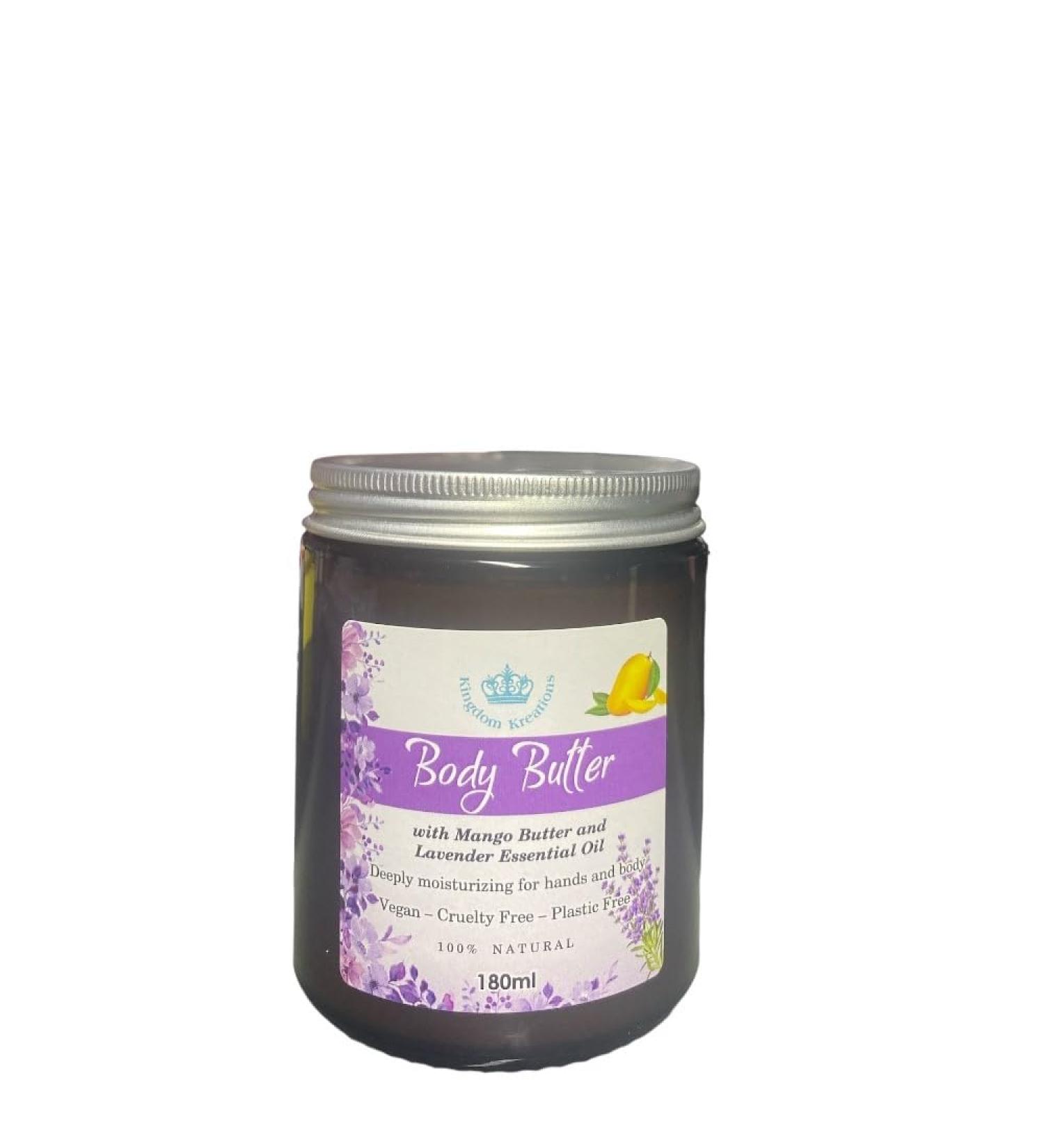Body Butter with Mango Butter - Lavender