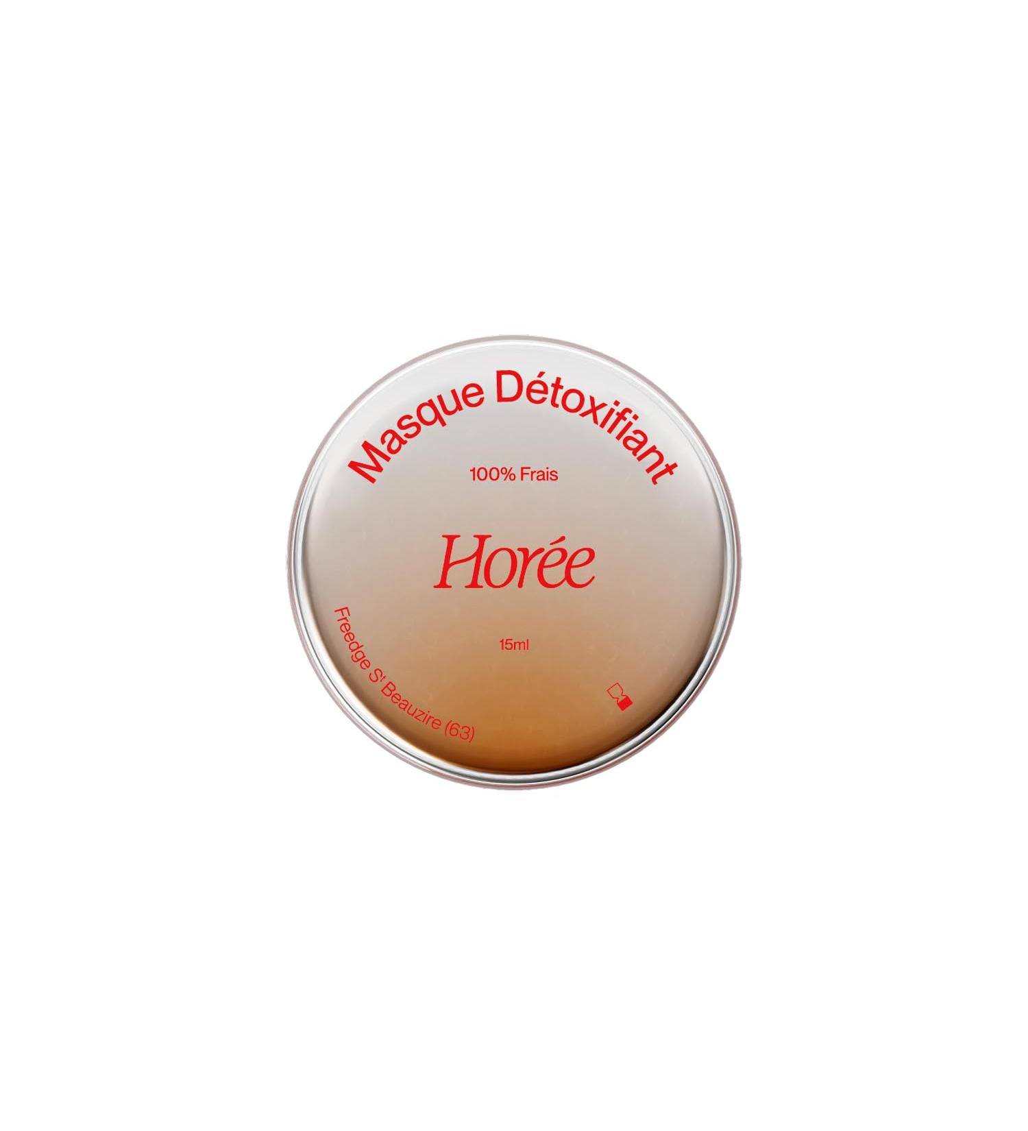 HOR E - Masque D toxifiant - Soins du Visage - Purifie & R quilibre - 100% Frais & d'Origine Naturelle - Vegan - Peaux Mixtes Grasses - 15 ml - Buy Online on GoSupps.com