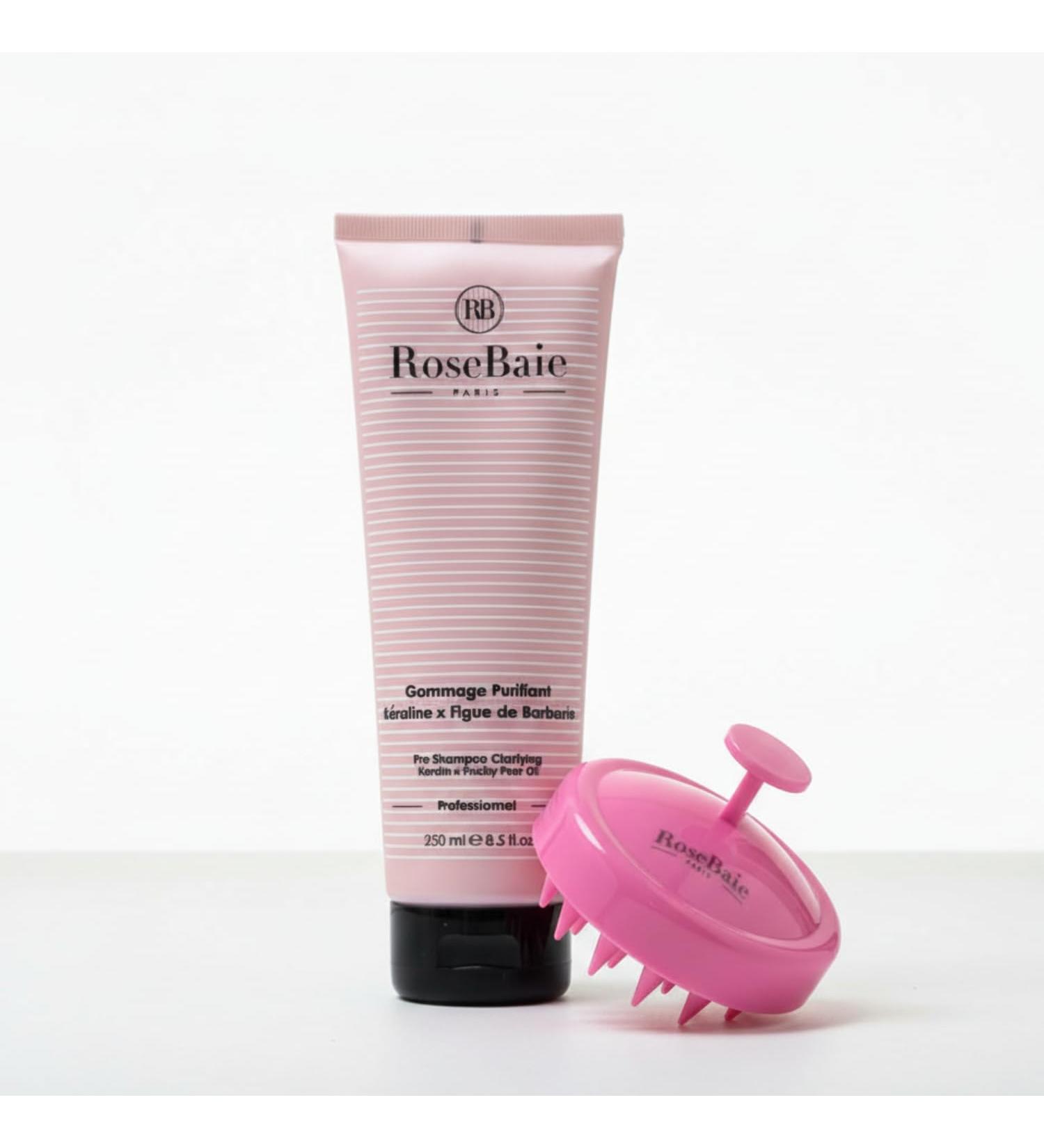  ROSE BAIE ROSEBAIE | Scalp Scrub | Prickly Pear and Keratin Pre-Shampoo | Sebum Regulation and Hydration | 250ml | Free Massage Brush - Buy Online on GoSupps.com