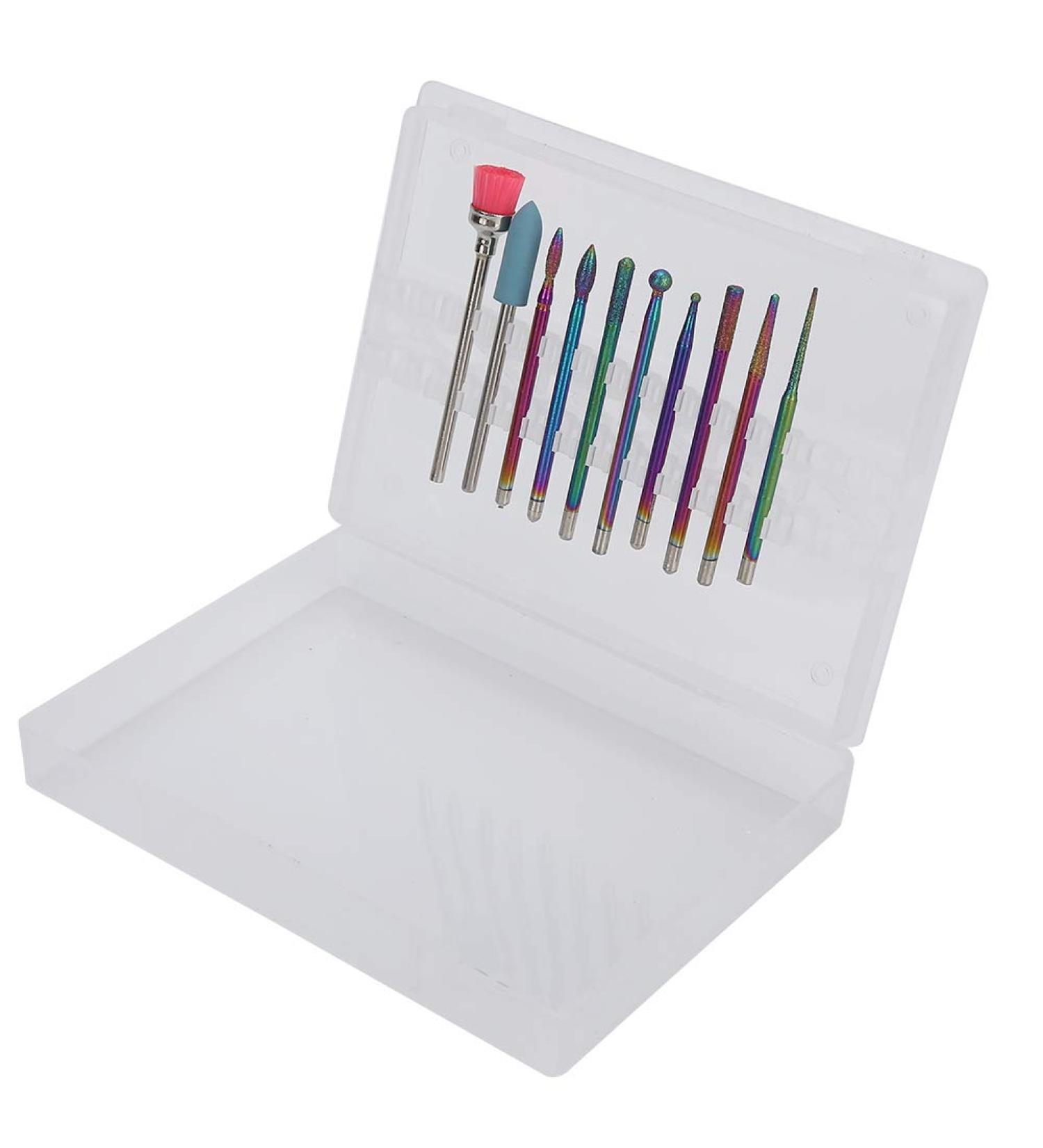 Nail Drill Set for Polishing | Safe & Reliable Home Salon Essentials | International Shipping - Buy Online on GoSupps.com