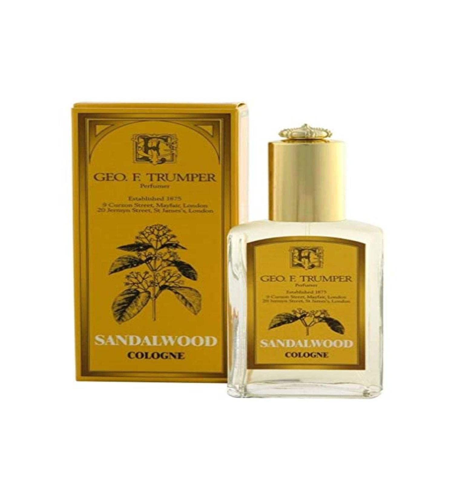 Geo. F. Trumper Sandalwood Cologne in Glass Atomiser Bottle 50ml