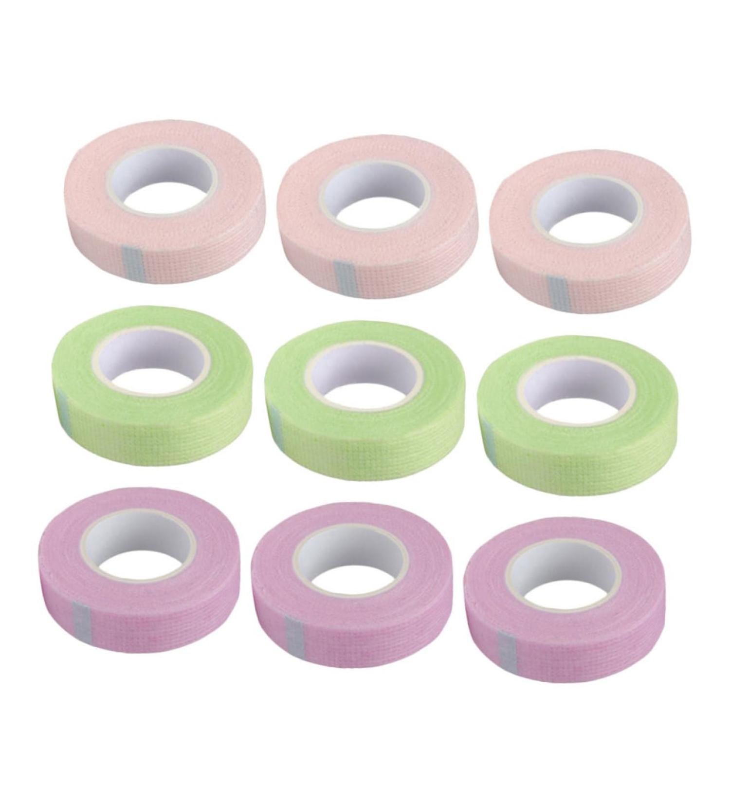 Didiseaon 9 Rolls Lash Tape Under Eye Tapes Medical Adhesive Tape Grafting Eyelash Tool Eyelash Supplies Adhesive Lash Tape Non-woven Fabric Eyelash Curler Breathable - Buy Online on GoSupps.com