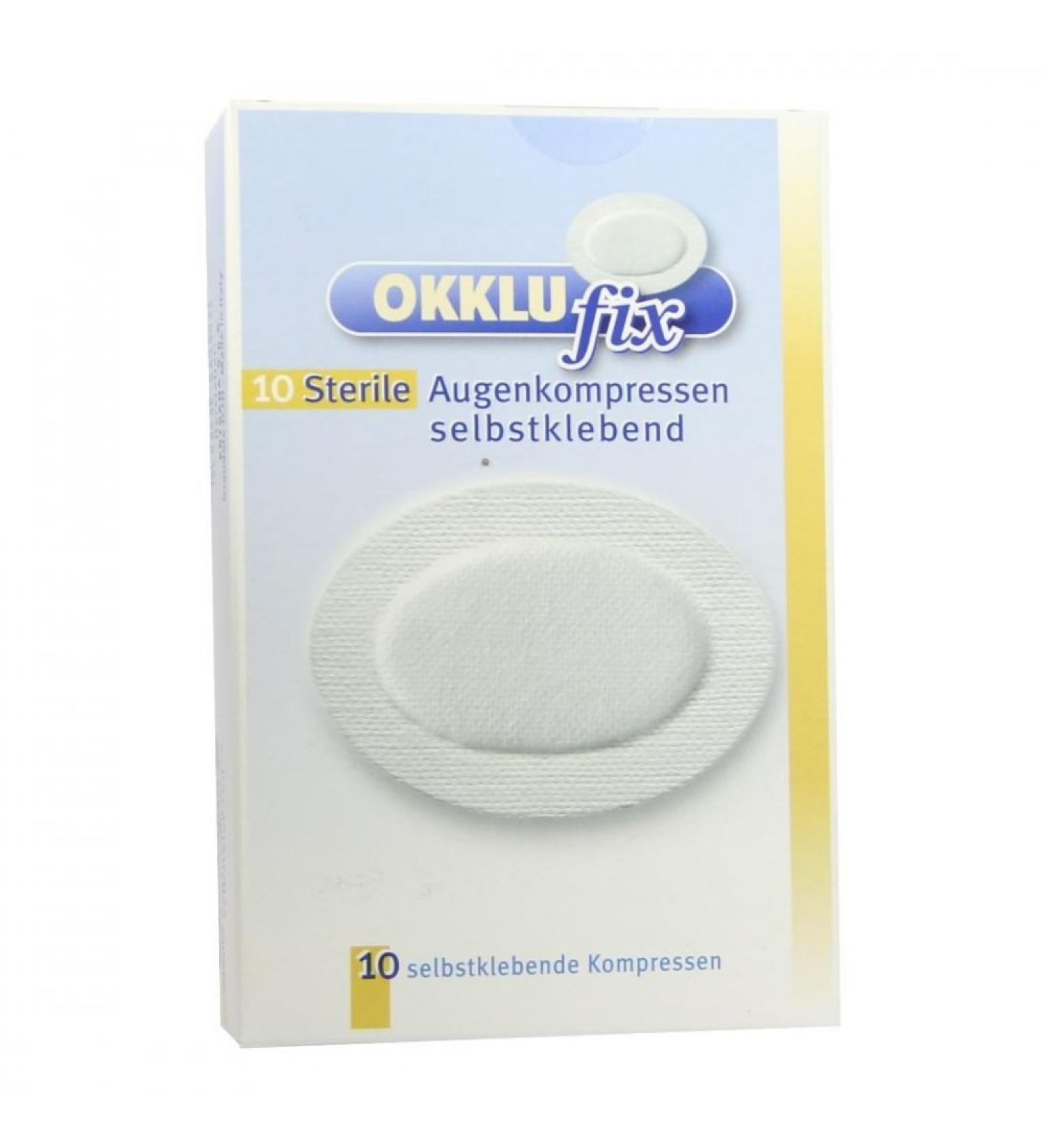 Okklupfix Eye Compresses Sterile Self-Adhesive